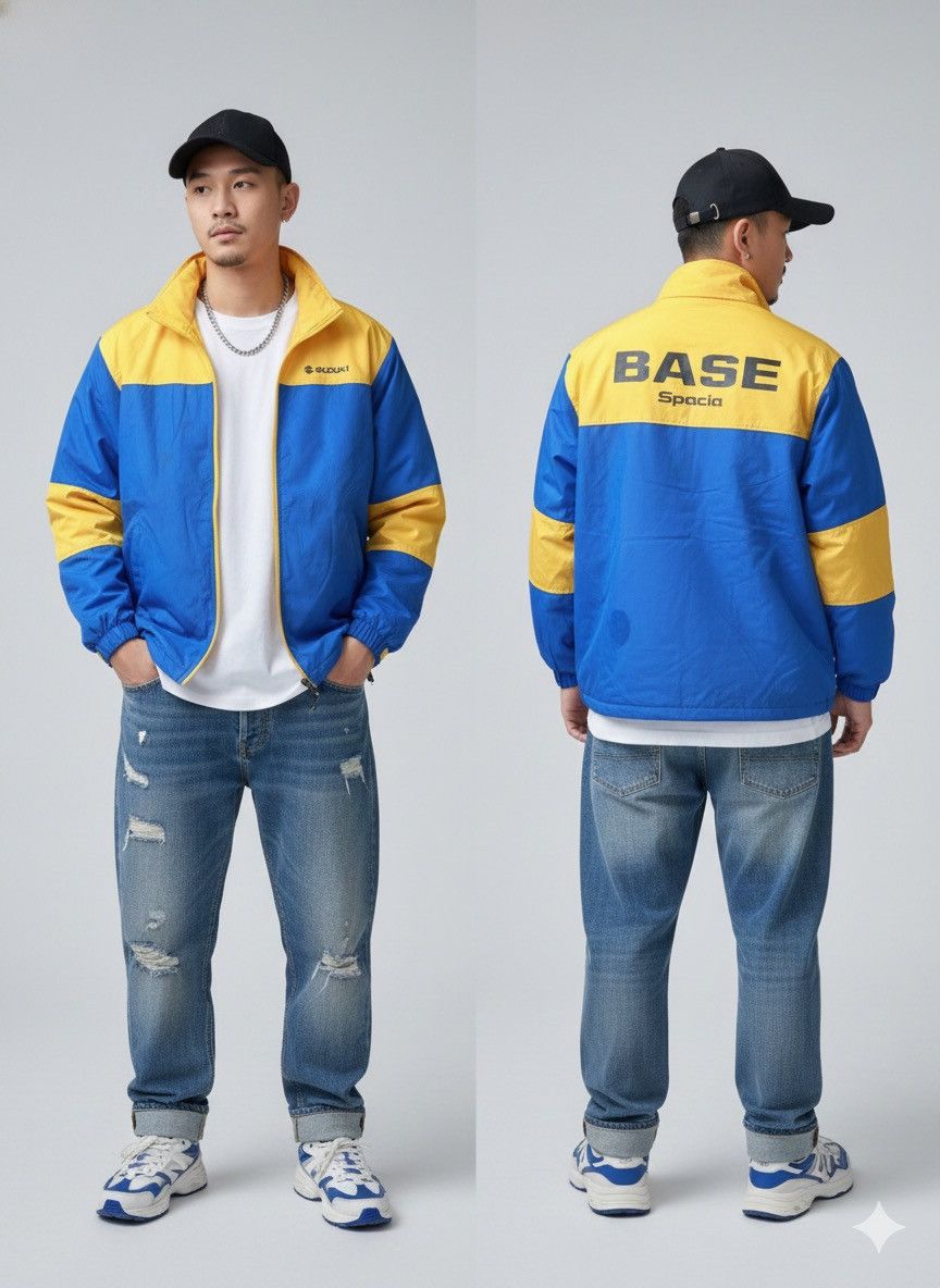 Japanese Brand 🔥Rare Suzuki Base Spacia Zipper Jacket Size US M / EU 48-50 / 2 - 1 Thumbnail