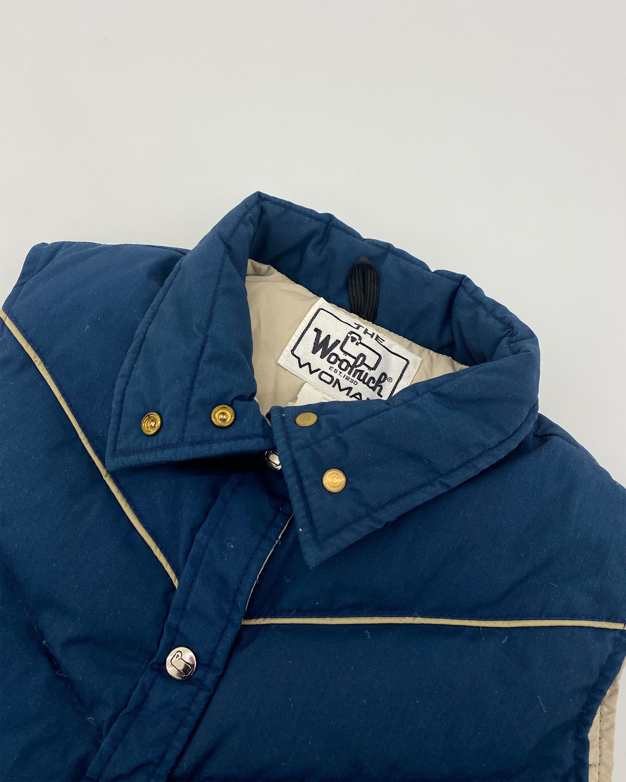 Woolrich Woolen Mills 1980s USA Puffer Vest Size M / US 6-8 / IT 42-44 - 2 Thumbnail