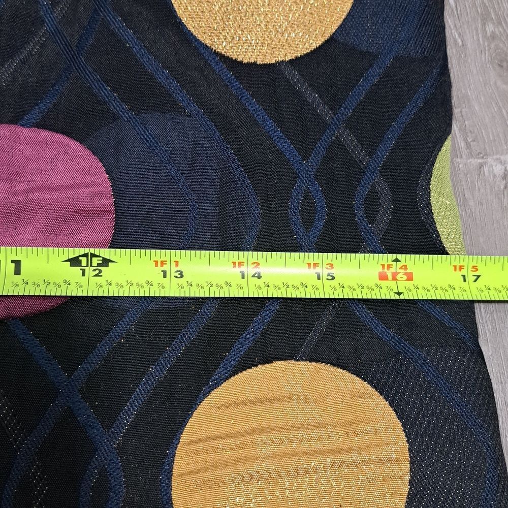 Anthropologie Anthropologie Maeve Tilde Polka Dot Palooza Retro Mod Metallic XS Black Motif NW Size XS / US 0-2 / IT 36-38 - 8 Thumbnail