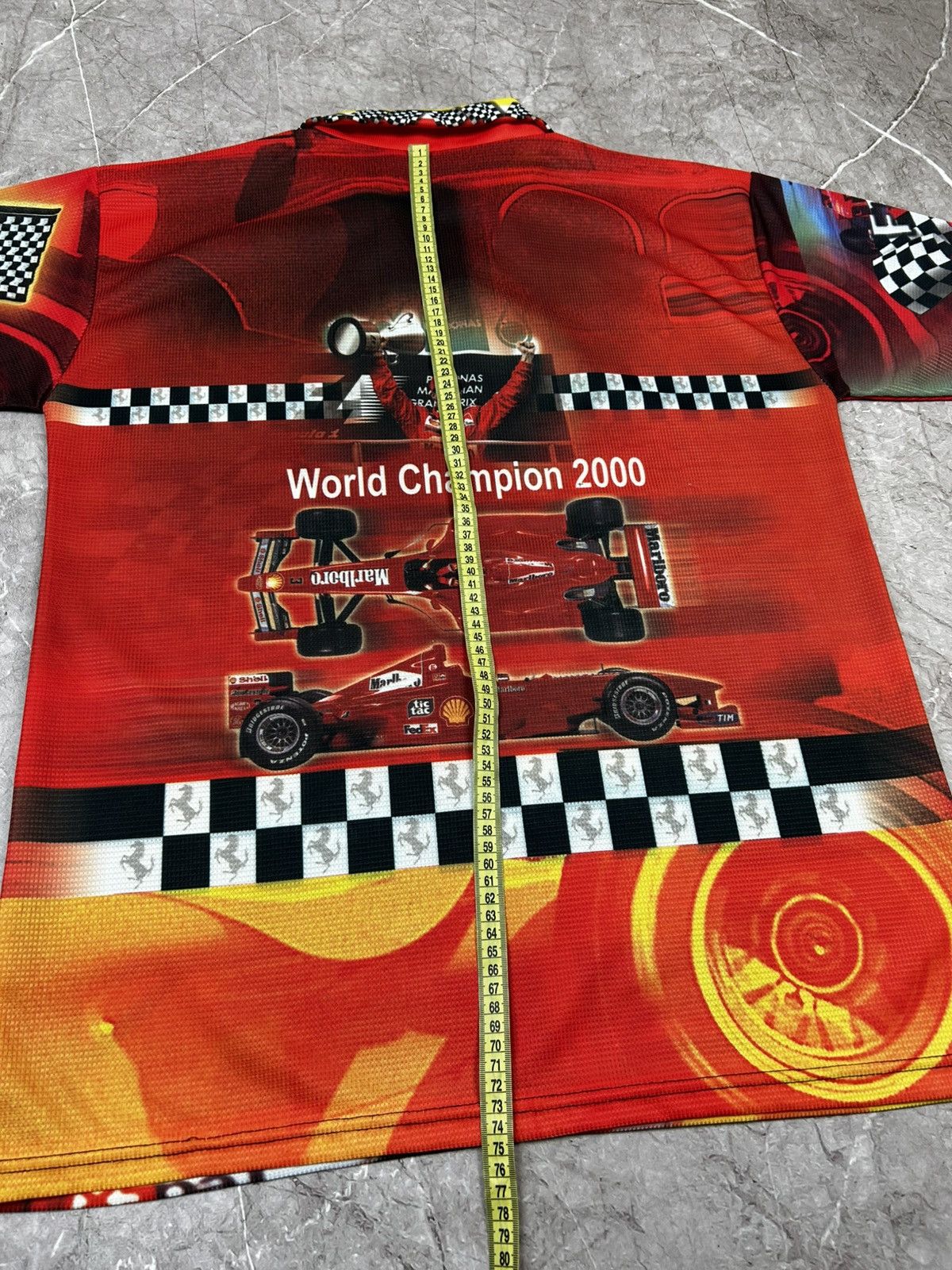 Marlboro Michael Schumacher jersey Marlboro Ferrari size XXL Size US XXL / EU 58 / 5 - 8 Thumbnail