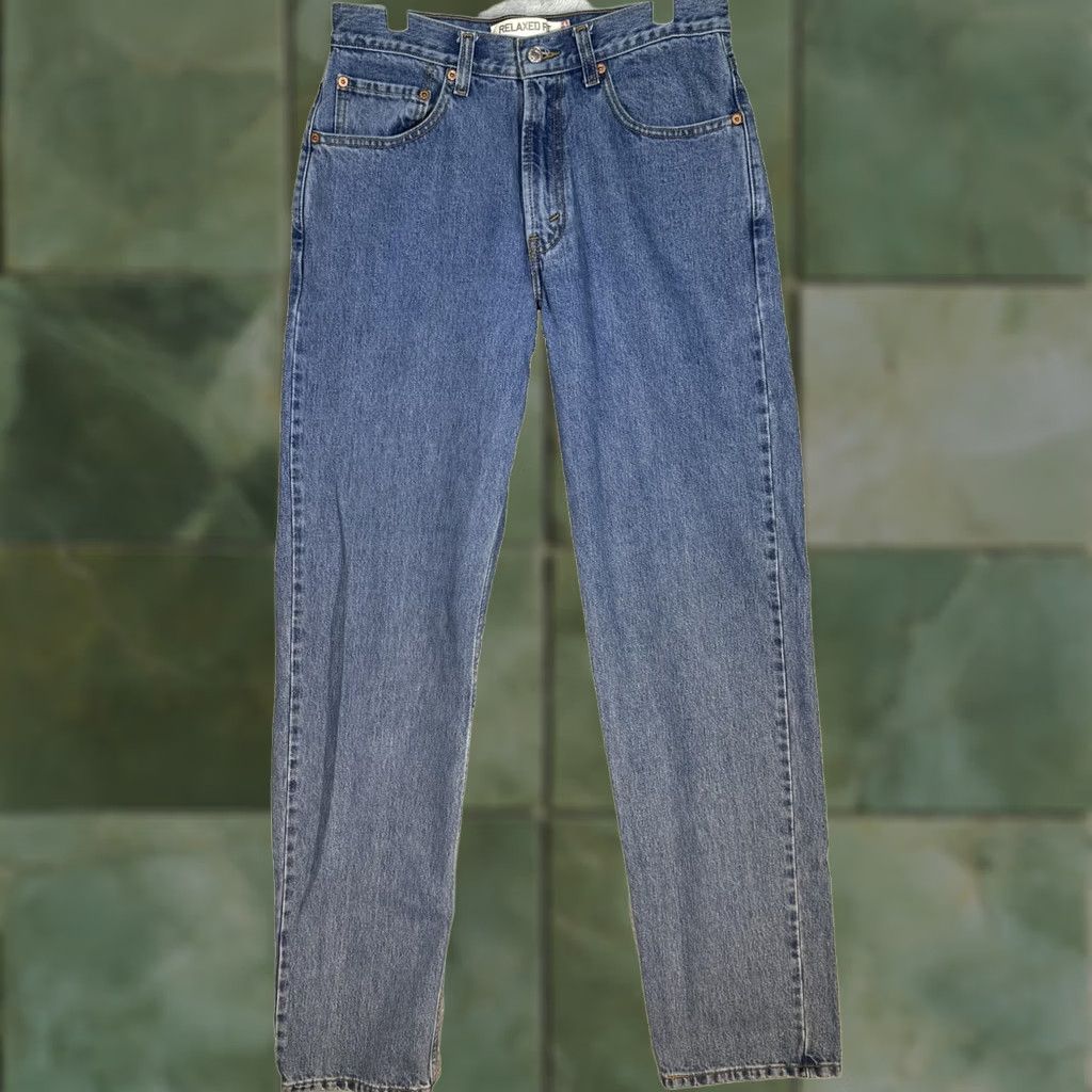 Levi's VINTAGE Levi’s 550 Jeans Mens 32x34 Blue Relaxed Fit Tapered Leg Medium Wash Jeans MensBlue Relaxed Fit Tapered 550 Cowboy USA 32x34 Boys Mens Girls Size US 32 / EU 48 - 1 Thumbnail