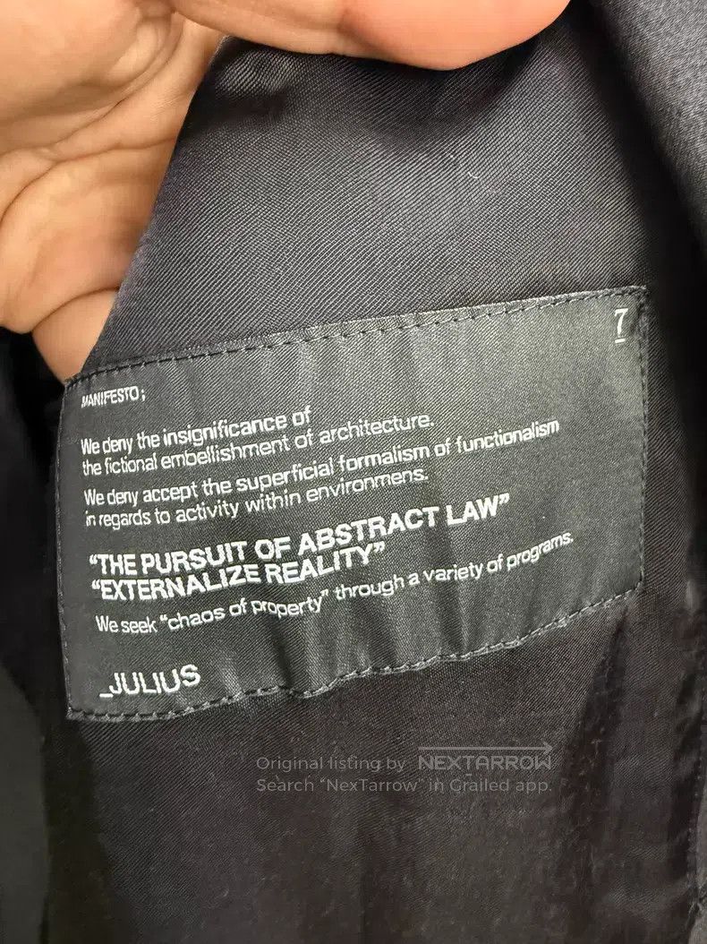 Julius Julius Wool and Silk Blended Deconstructed Suit Size US L / EU 52-54 / 3 - 7 Thumbnail