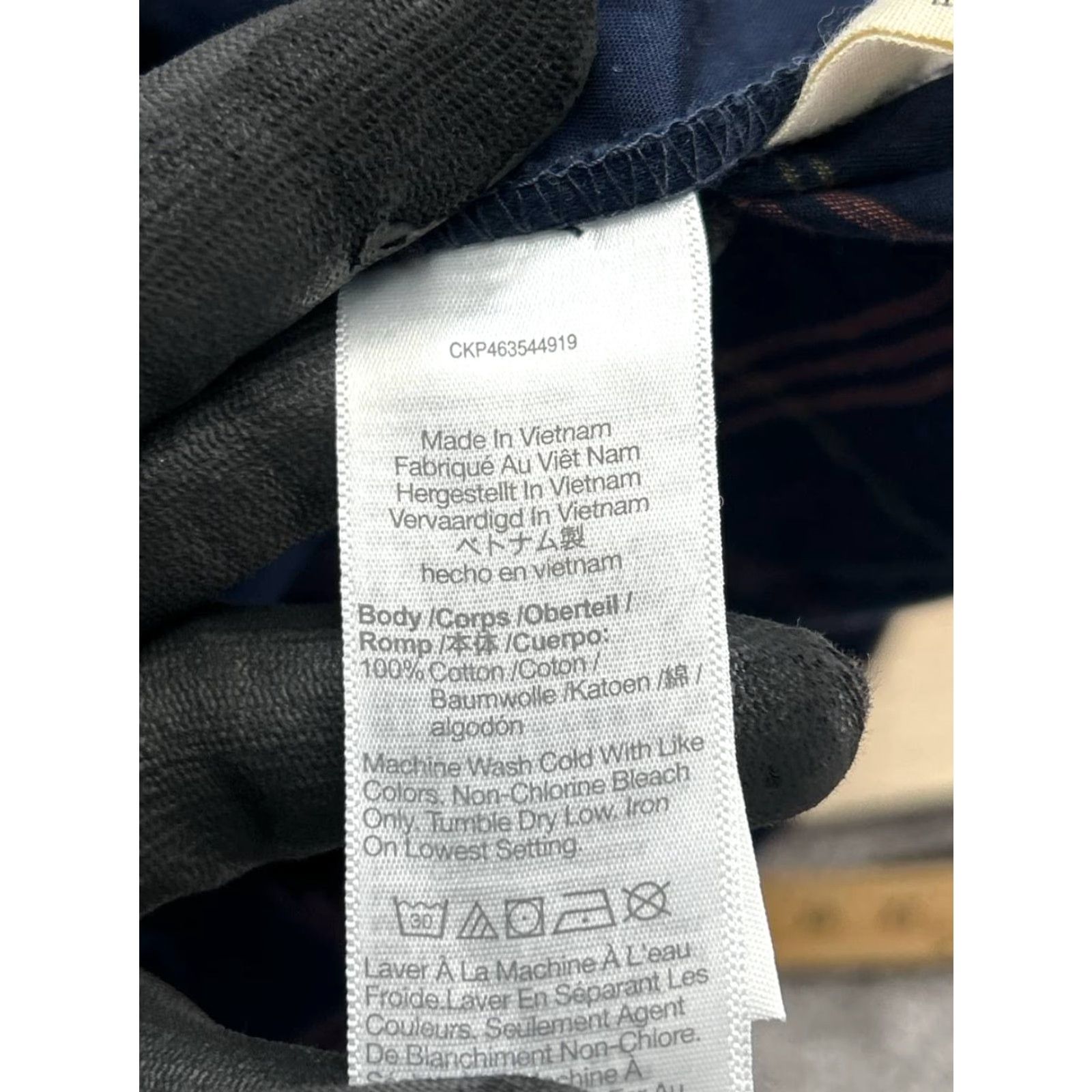 Madewell Madewell Corduroy Kentwood Oversized Shirt Jacket Womens Small Blue Cotton Plaid Size S / US 4 / IT 40 - 5 Thumbnail