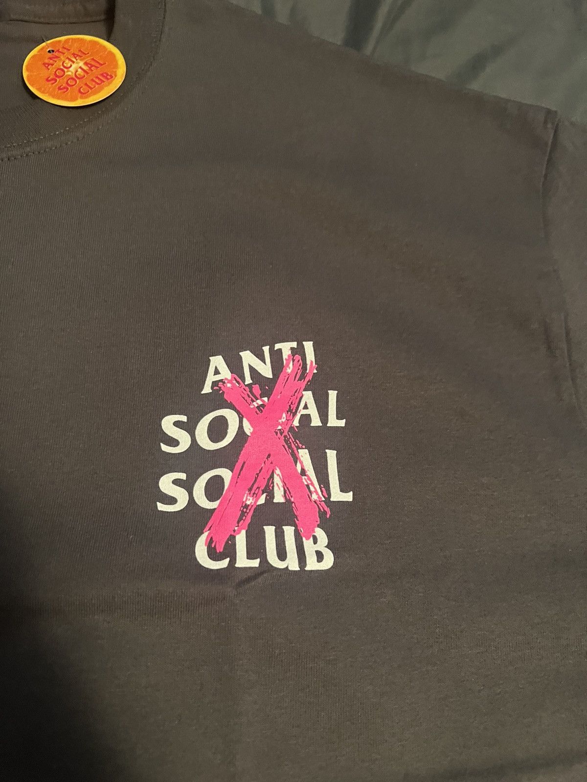 Anti Social Social Club Anti Social Social Club Cancelled F&F Tee / Pink X - XL Size US XL / EU 56 / 4 - 5 Thumbnail