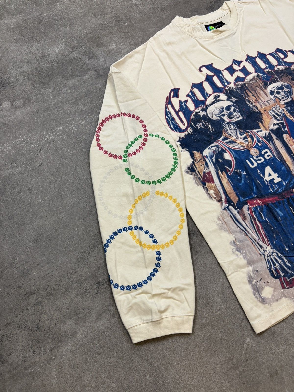 Godspeed Godspeed Dream Team 24 Longsleeve, Bone Size US L / EU 52-54 / 3 - 5 Thumbnail
