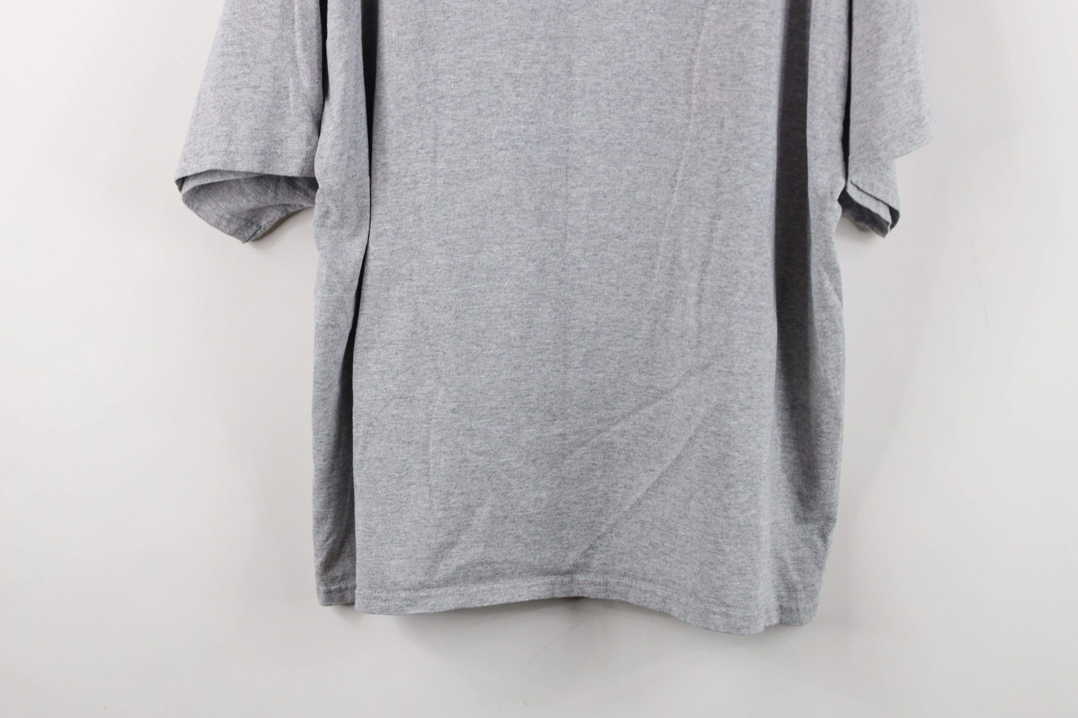 Vintage Vintage 90s Streetwear Fit Short Sleeve T-Shirt Heather Gray Size US XL / EU 56 / 4 - 11 Thumbnail