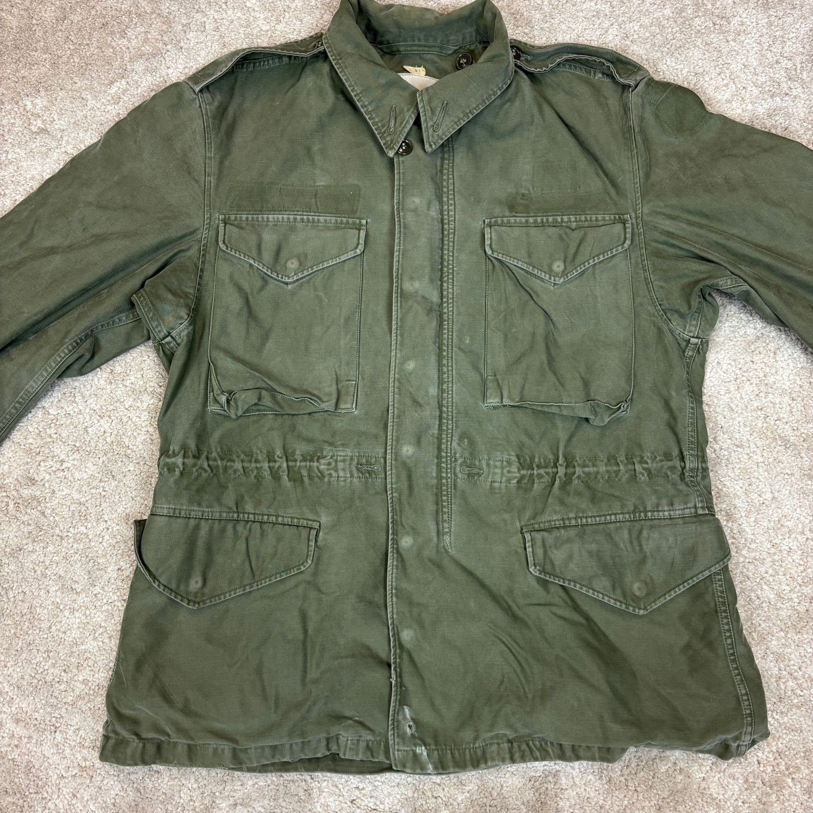 Vintage Vintage M51 Korean Vietnam War Era Military Field Jacket Sm Size US S / EU 44-46 / 1 - 2 Thumbnail