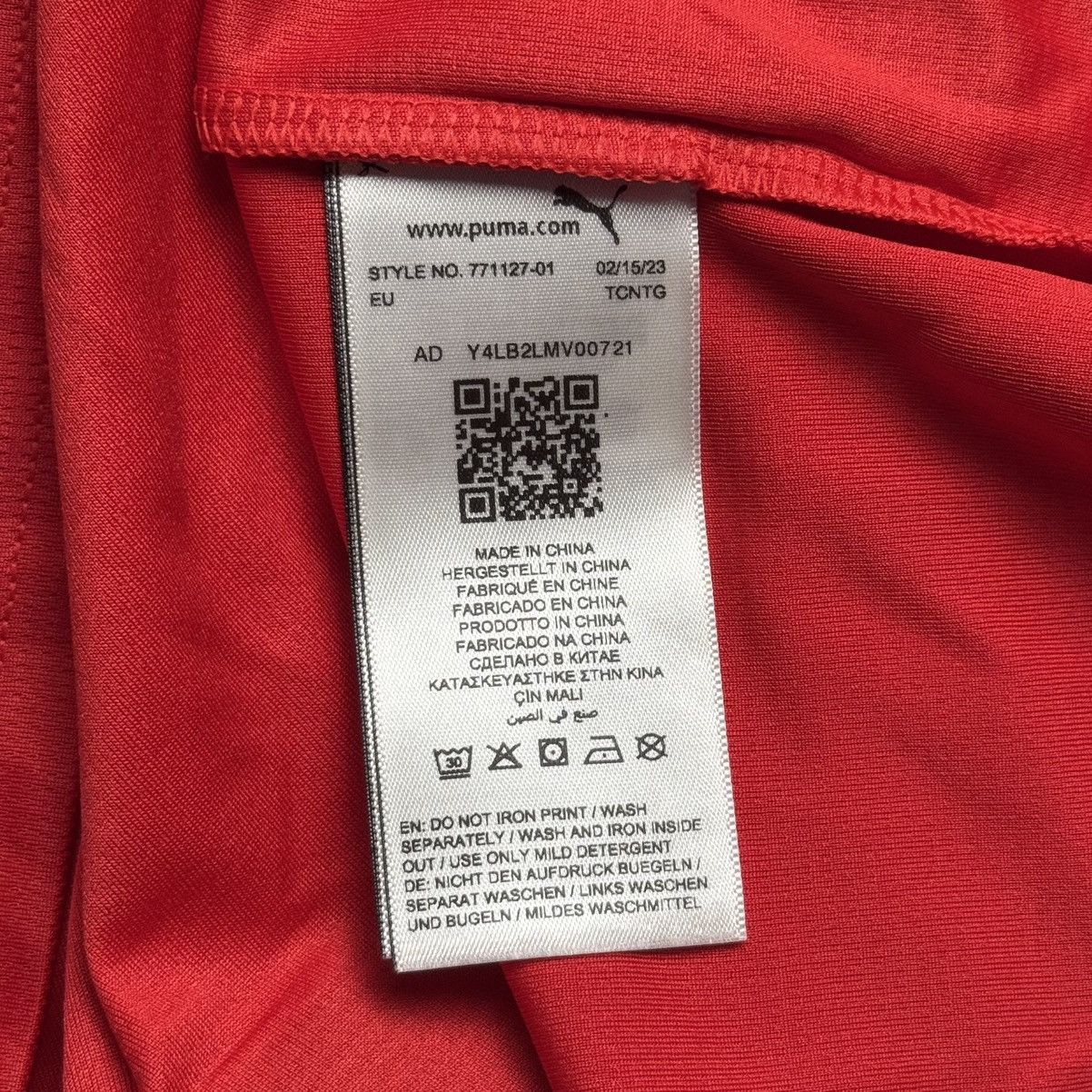 Puma Puma Stade Rennais 2023/24 Home Soccer Jersey Size L Size US L / EU 52-54 / 3 - 8 Thumbnail