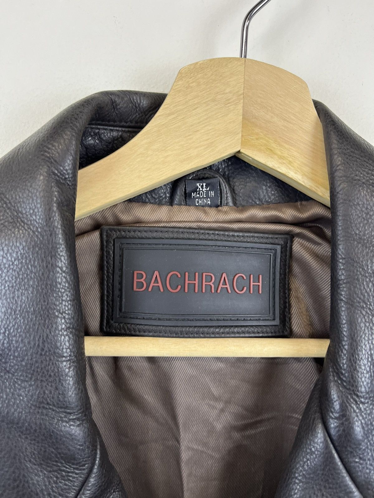 Bachrach leather jacket sale