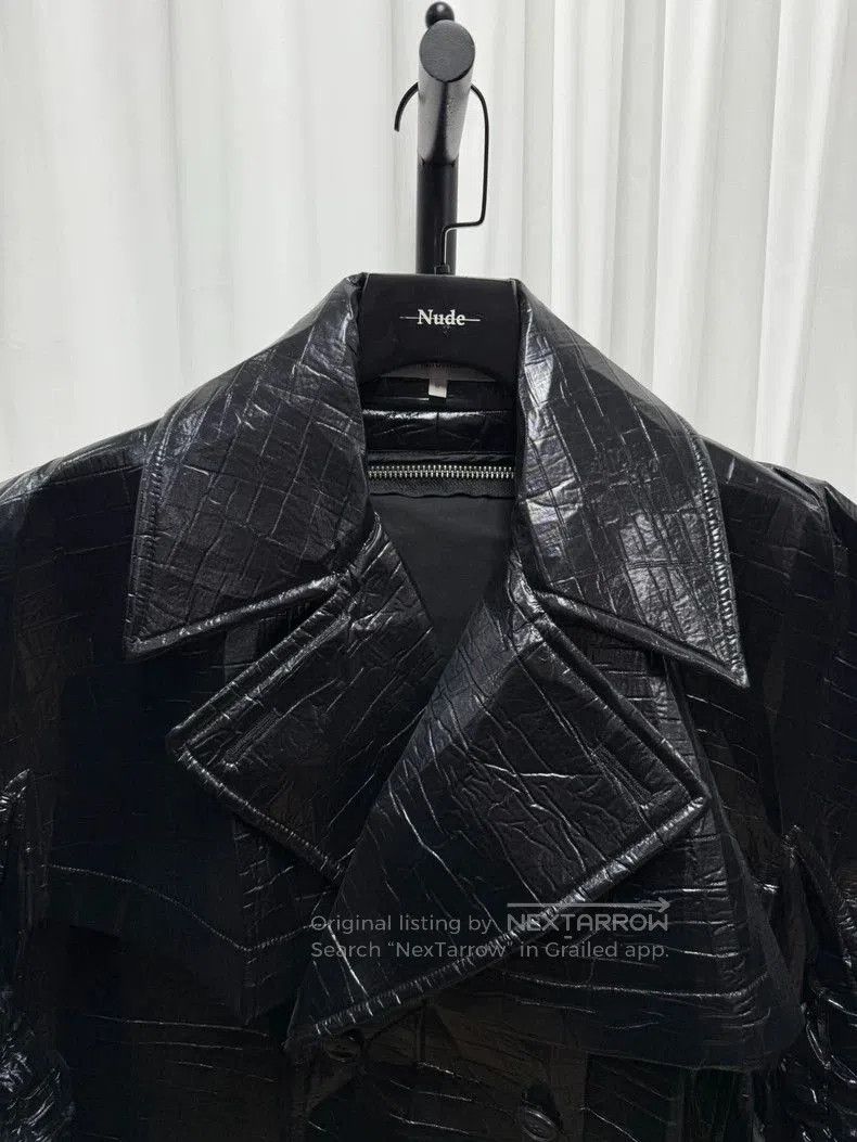 Walter Van Beirendonck Walter Van Beirendonck Oversized Black Raincoat. Size US L / EU 52-54 / 3 - 3 Thumbnail