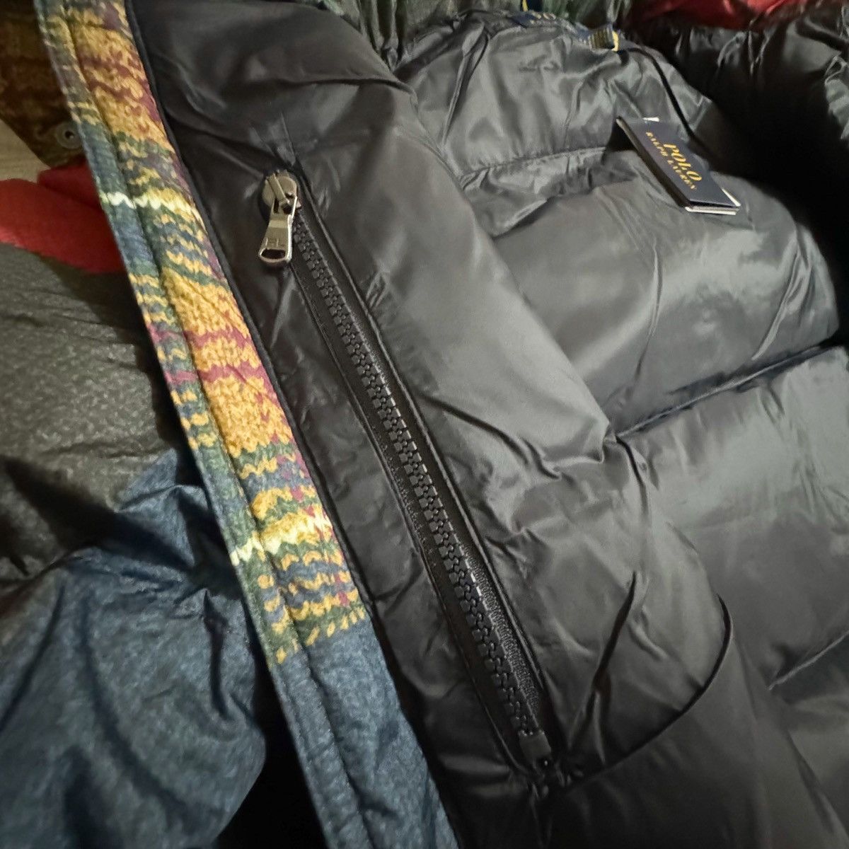 Polo Ralph Lauren Polo Ralph Lauren Americana Flag Patchwork Down Jacket Size US M / EU 48-50 / 2 - 6 Thumbnail