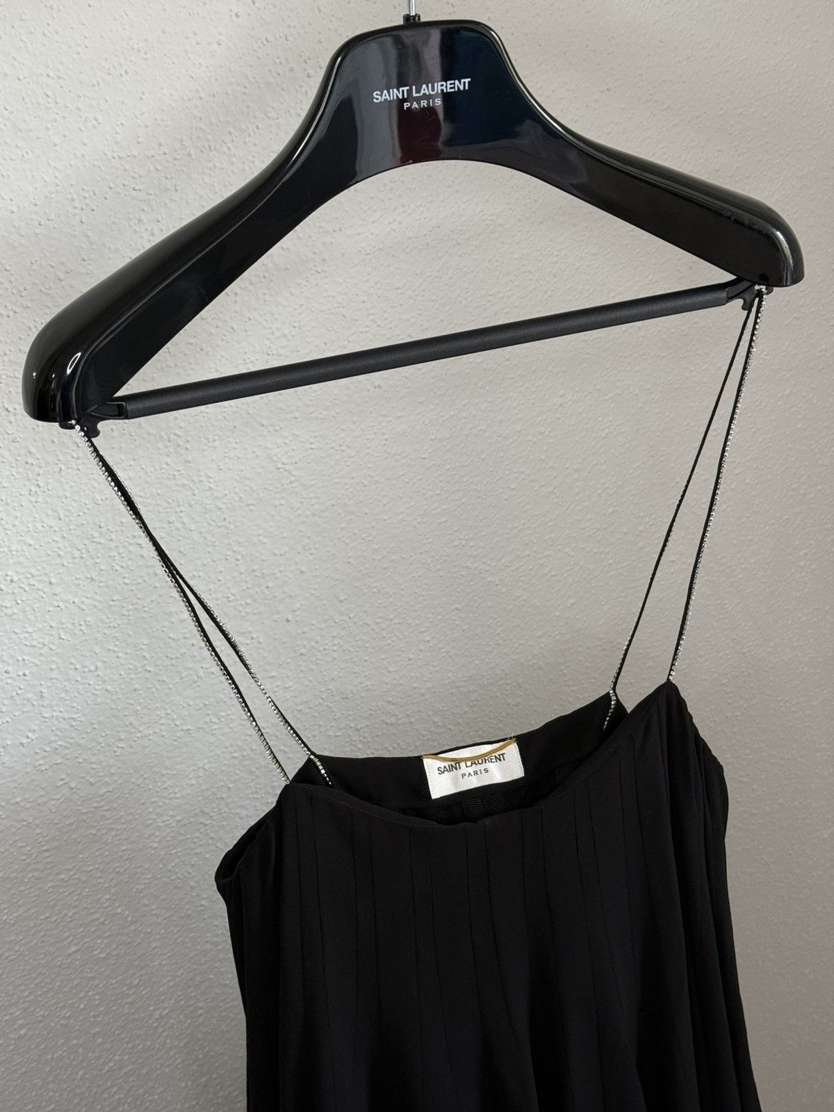 Saint Laurent Paris Saint Laurent Silk Mini Dress Size S / US 4 / IT 40 - 5 Thumbnail