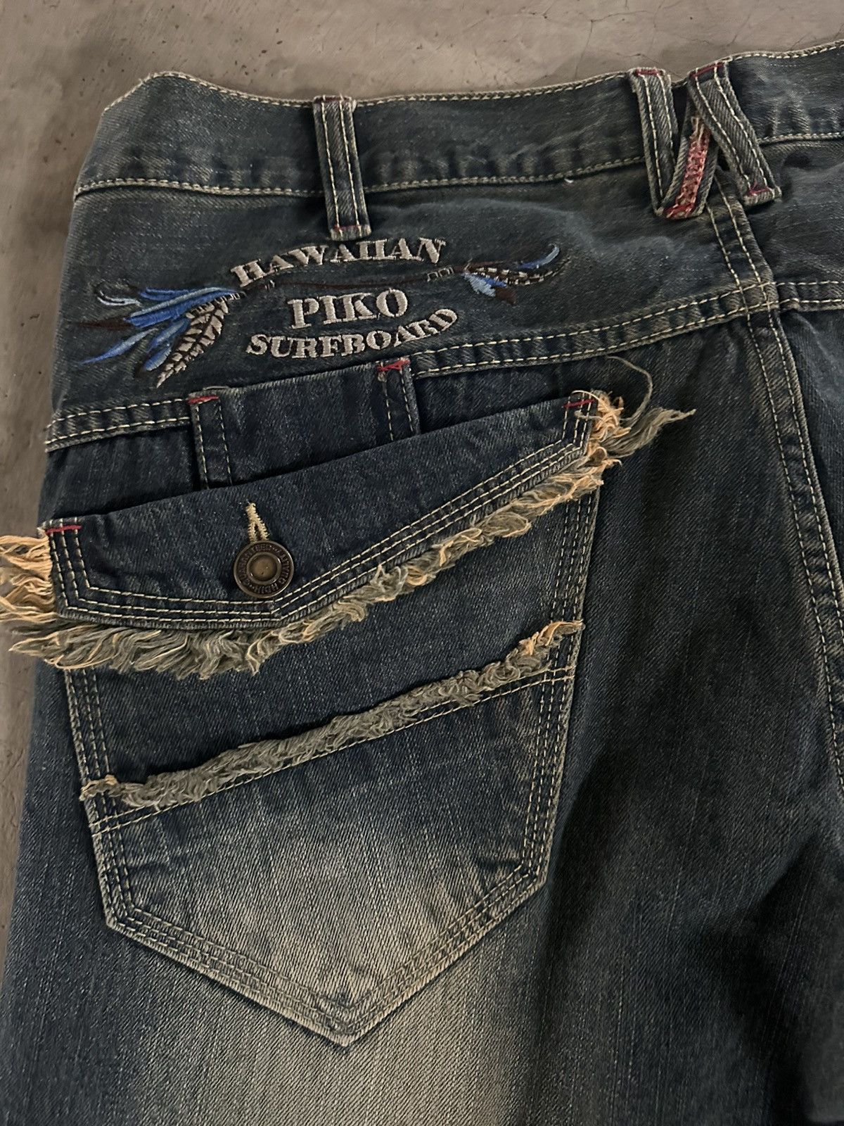 Vintage Vintage piko flare jeans Size US 38 / EU 54 - 13 Thumbnail