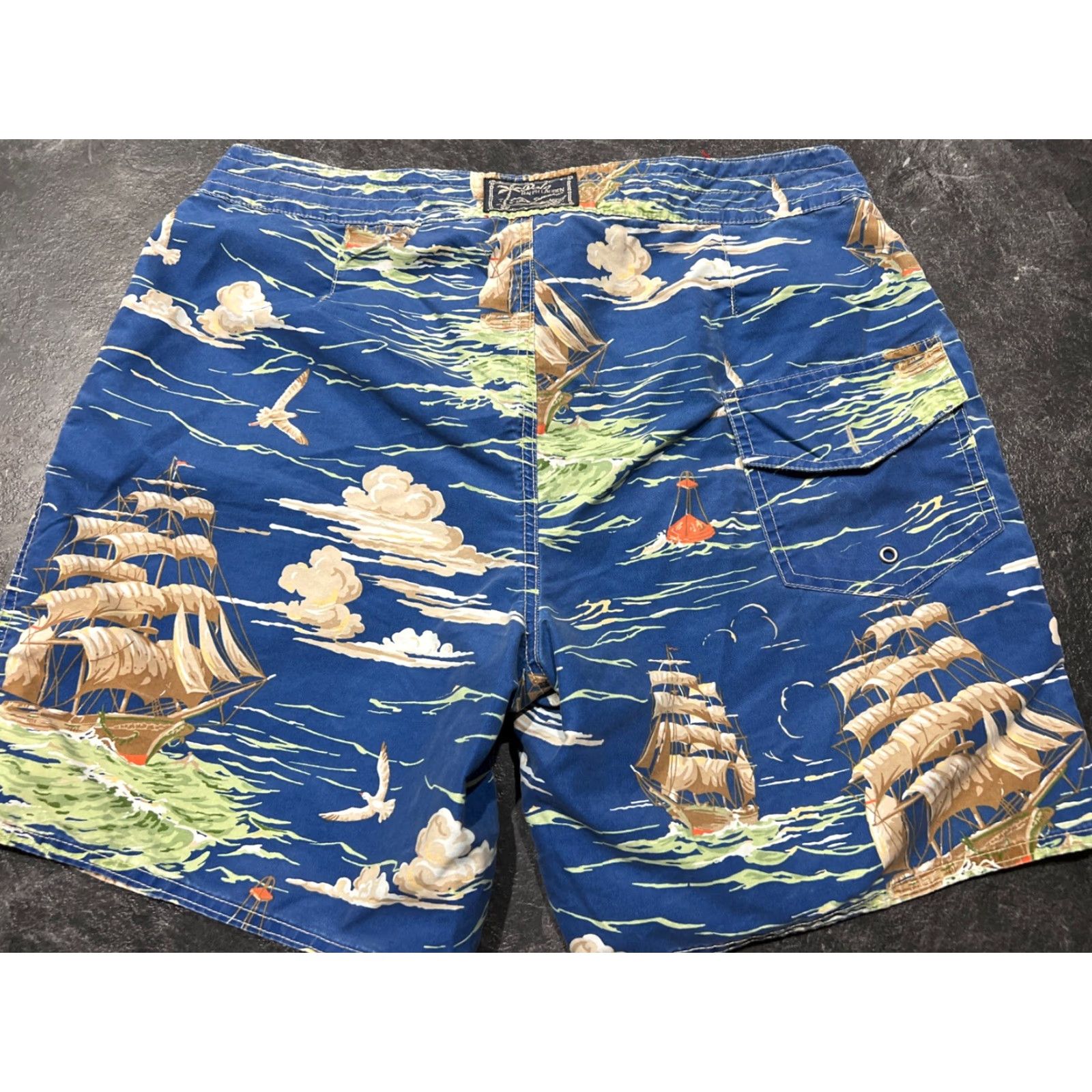 Polo Ralph Lauren Polo Ralph Lauren Swim Shorts Mens Trunks 36 Ships at Sea Multicolor Size US M / EU 48-50 / 2 - 7 Thumbnail