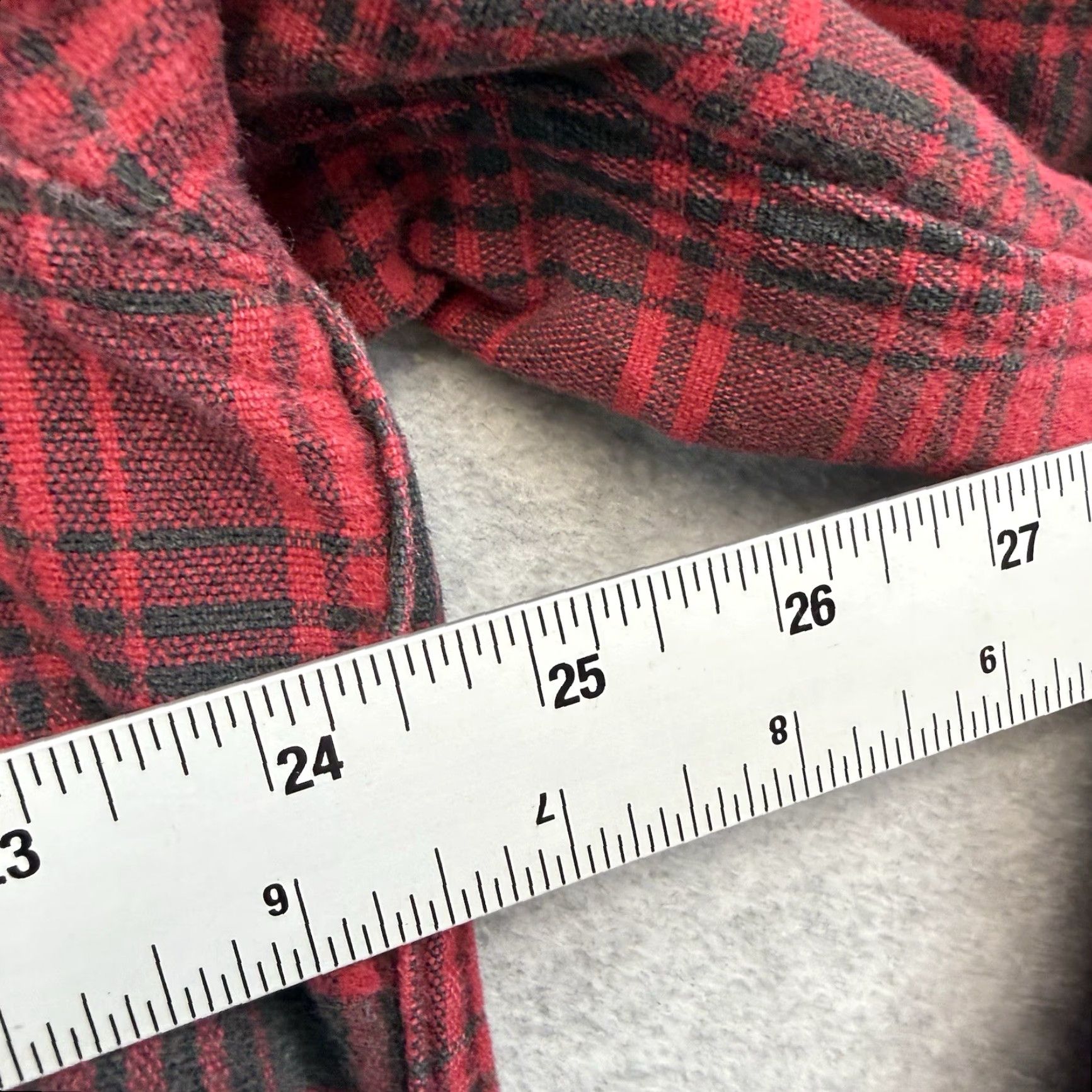 Vintage VINTAGE L.L. Bean Red Tartan Plaid Flannel Button Shirt Men L Red Cotton Shirt Size US L / EU 52-54 / 3 - 5 Thumbnail