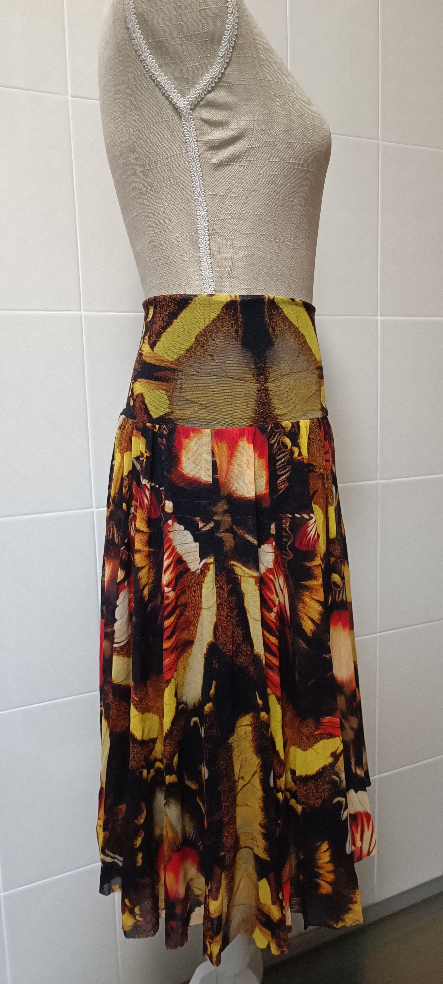 Jean Paul Gaultier 2000's - Butterflies MIDI dress Size S / US 4 / IT 40 - 22 Thumbnail
