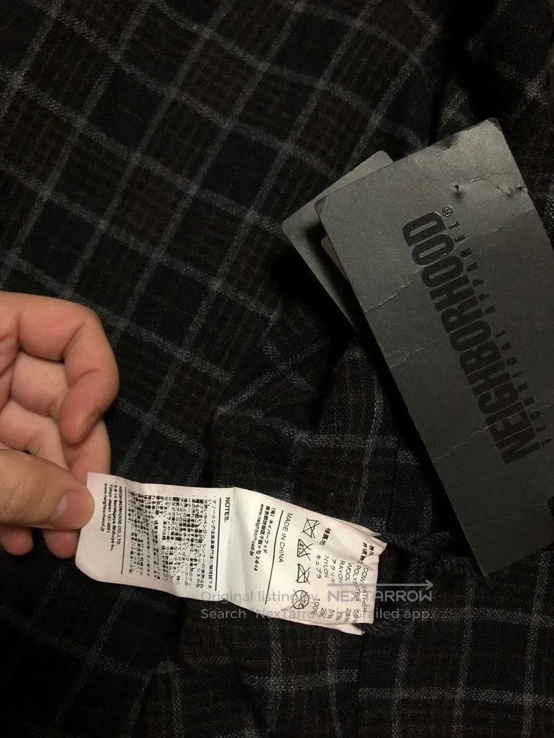 Neighborhood Neighborhood Nevada Brown Leather Jacket. Size US S / EU 44-46 / 1 - 7 Thumbnail