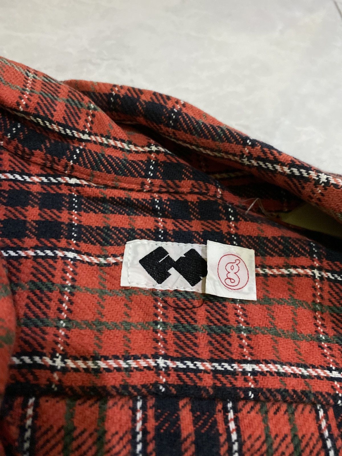 GOODENOUGH archive finnesse flanel white stripe Size US L / EU 52-54 / 3 - 3 Thumbnail