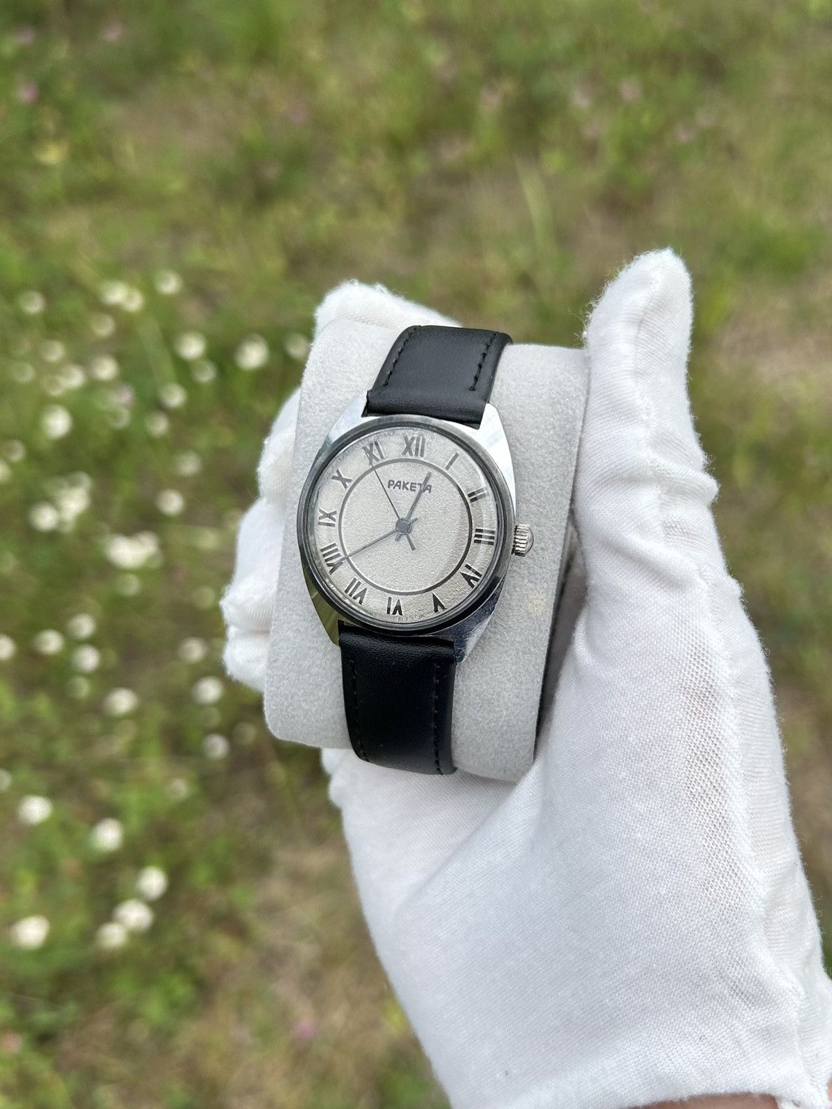 Vintage Vintage Watch Raketa Soviet USSR Mechanical Authentic 1980s Size ONE SIZE - 3 Thumbnail