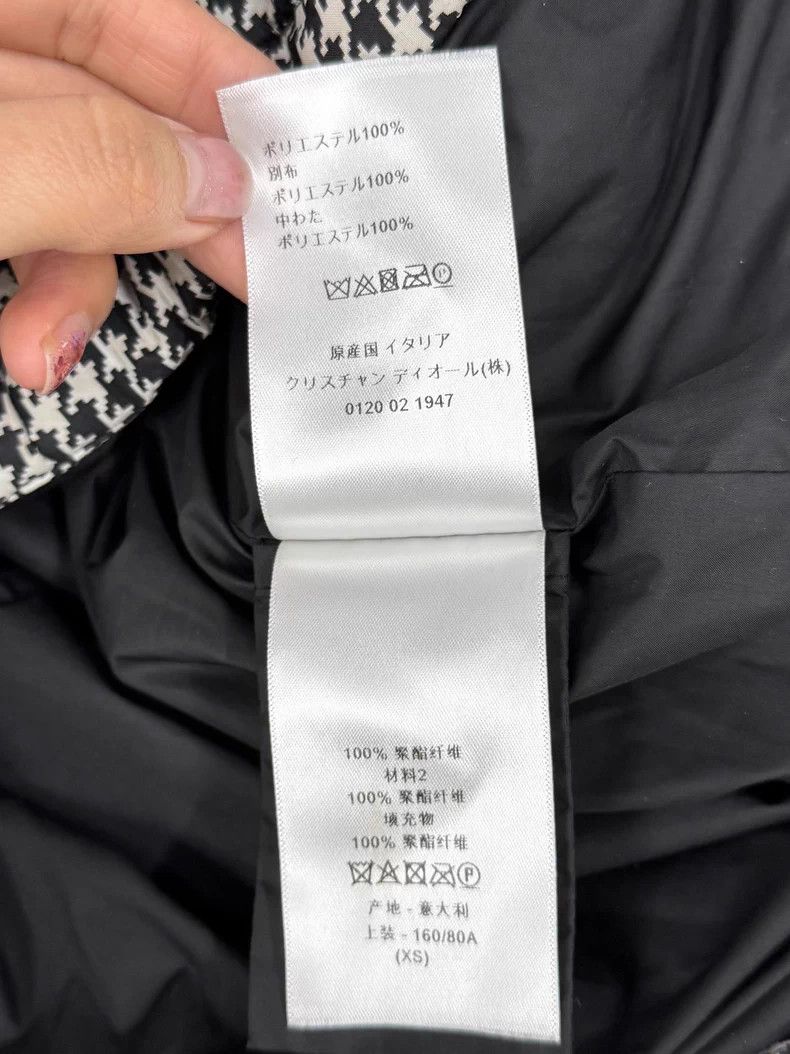 Dior Dior Black and white checkered hooded cotton jacket Size XS / US 0-2 / IT 36-38 - 5 Thumbnail