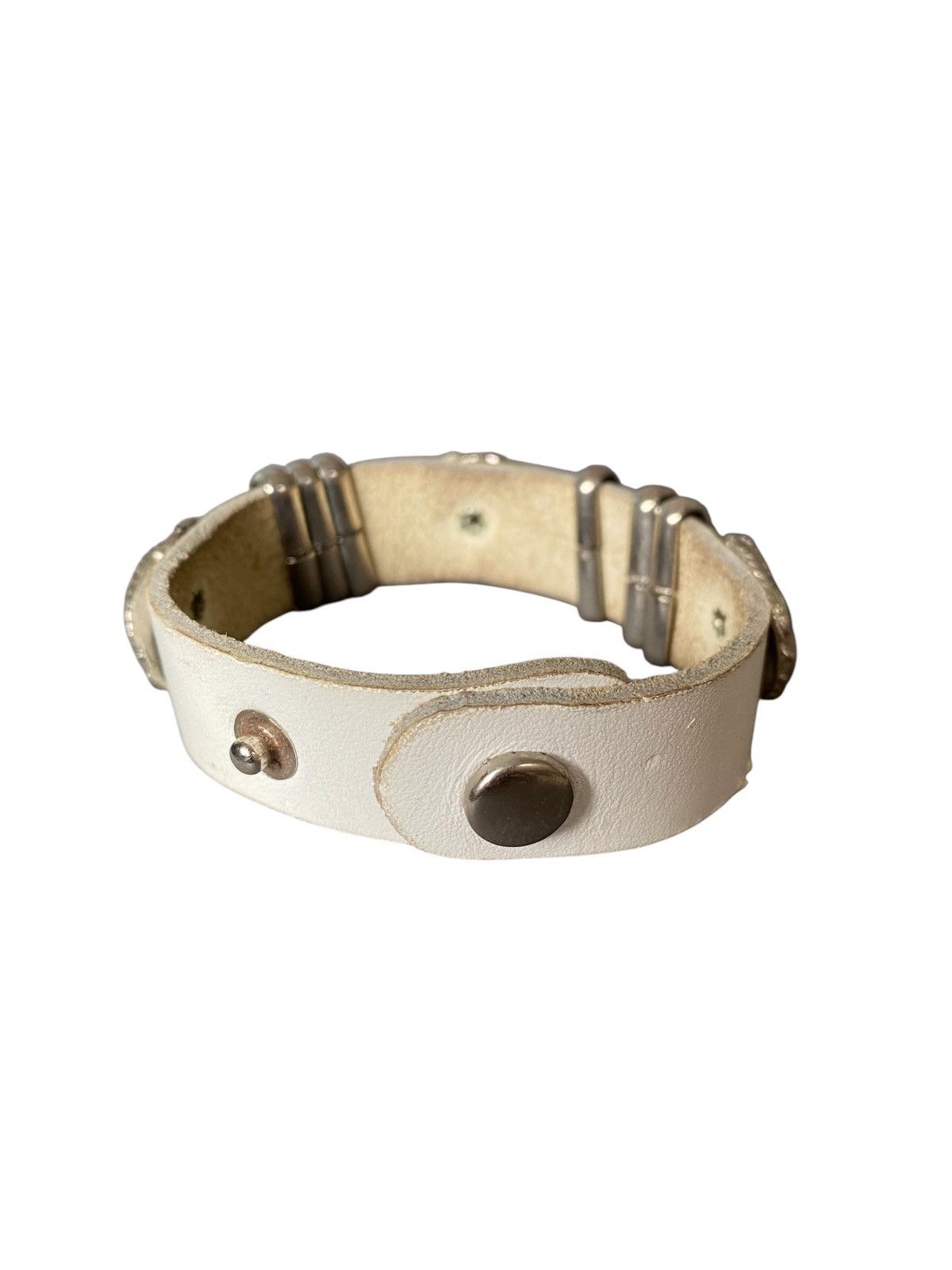 Japanese Brand × Leather Leather bracelet with swarowski Size ONE SIZE - 5 Thumbnail