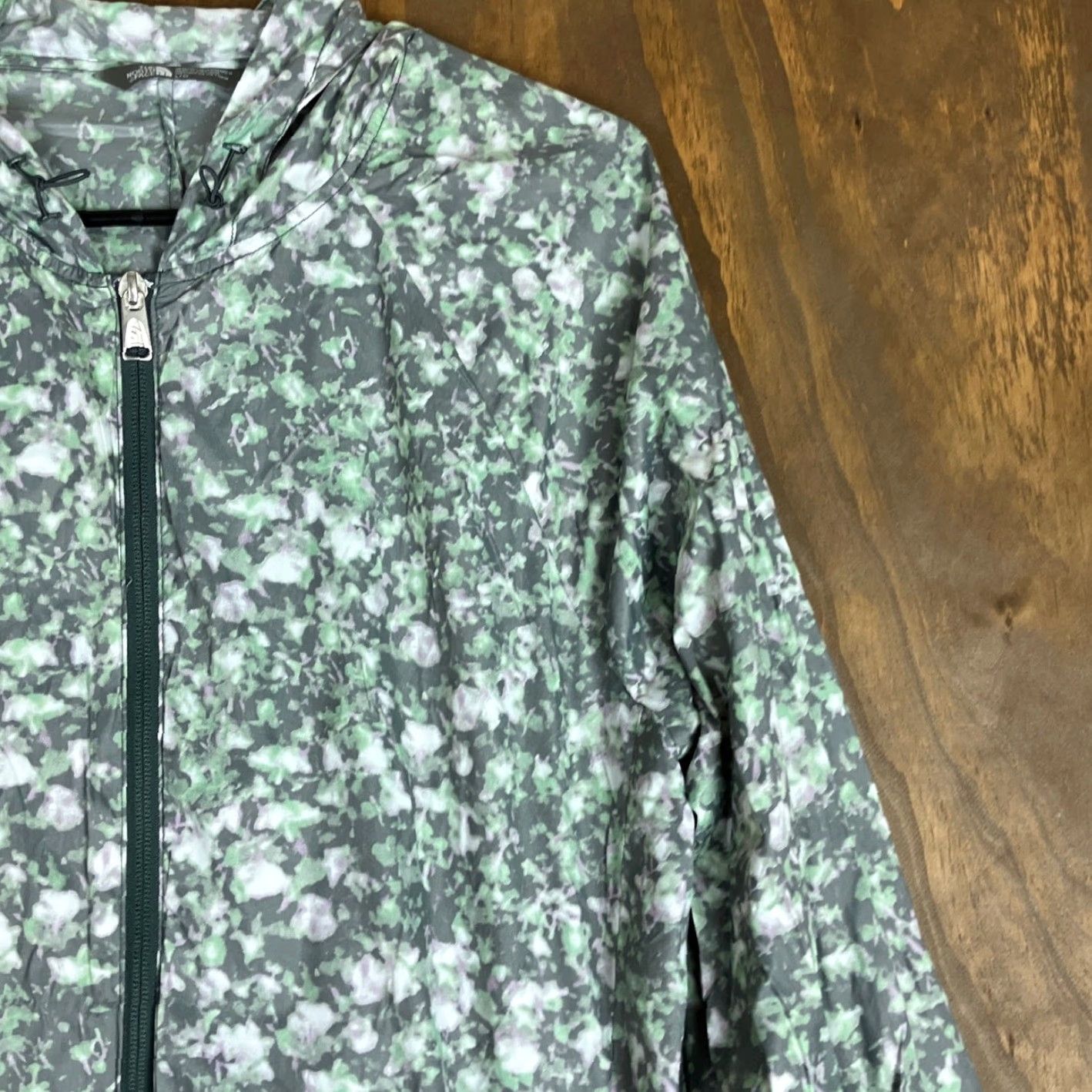 The North Face The North Face Womens Jacket Gray Mint Hooded Lightweight Full Zip Large Size L / US 10 / IT 46 - 5 Thumbnail