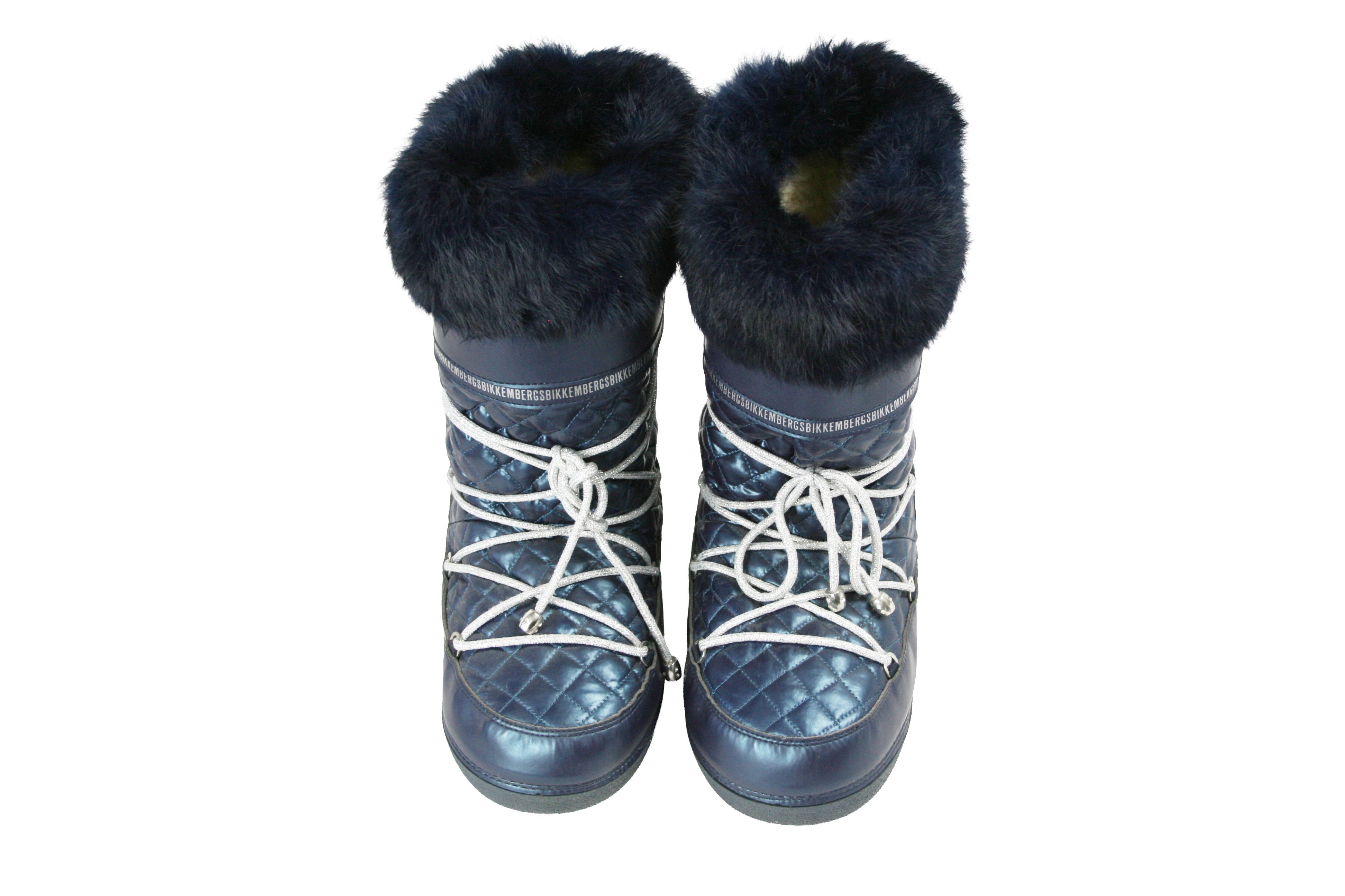 Dirk Bikkembergs 00S Y2K Logo Moon Boots Vintage Size US 9 / IT 39 - 10 Thumbnail