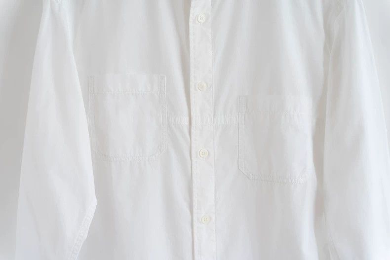 Yohji Yamamoto Yohji Yamamoto 17aw white shirt with misaligned pockets shi Size US M / EU 48-50 / 2 - 4 Thumbnail