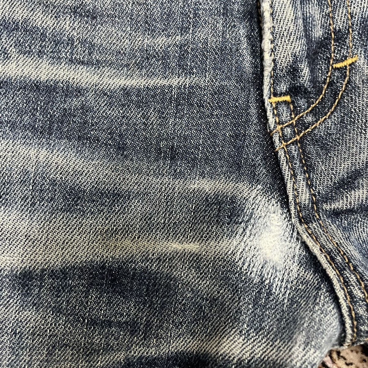 Eternal 🔥🇯🇵Eternal Multipockets Stoned Washed Distress Denim Jeans Size US 28 / EU 44 - 9 Thumbnail