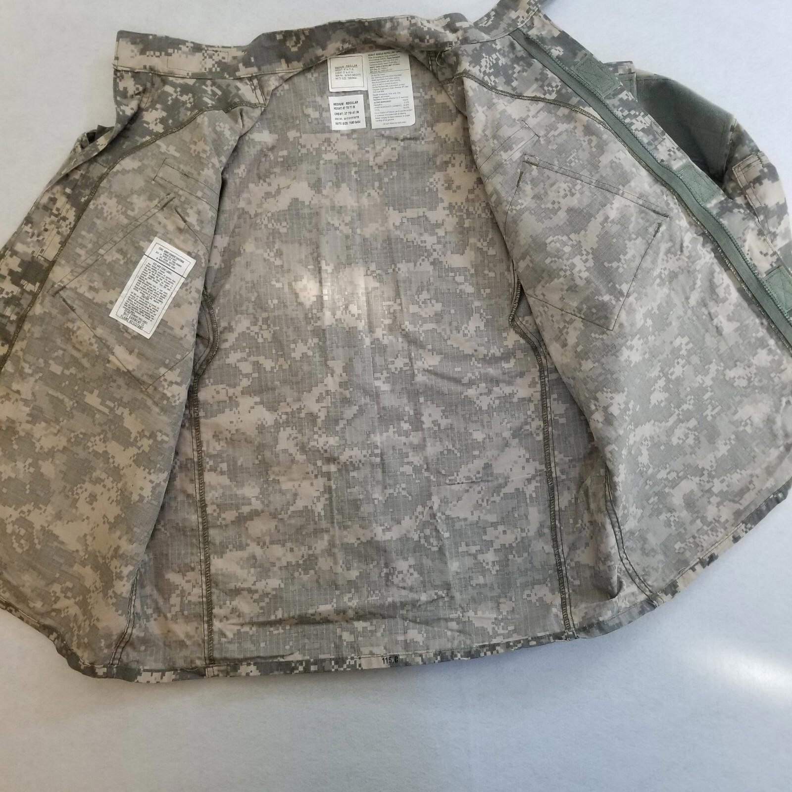 Other US Army Combat Jacket W/ Insect Shield Men's Medium Camo Size ONE SIZE - 5 Thumbnail