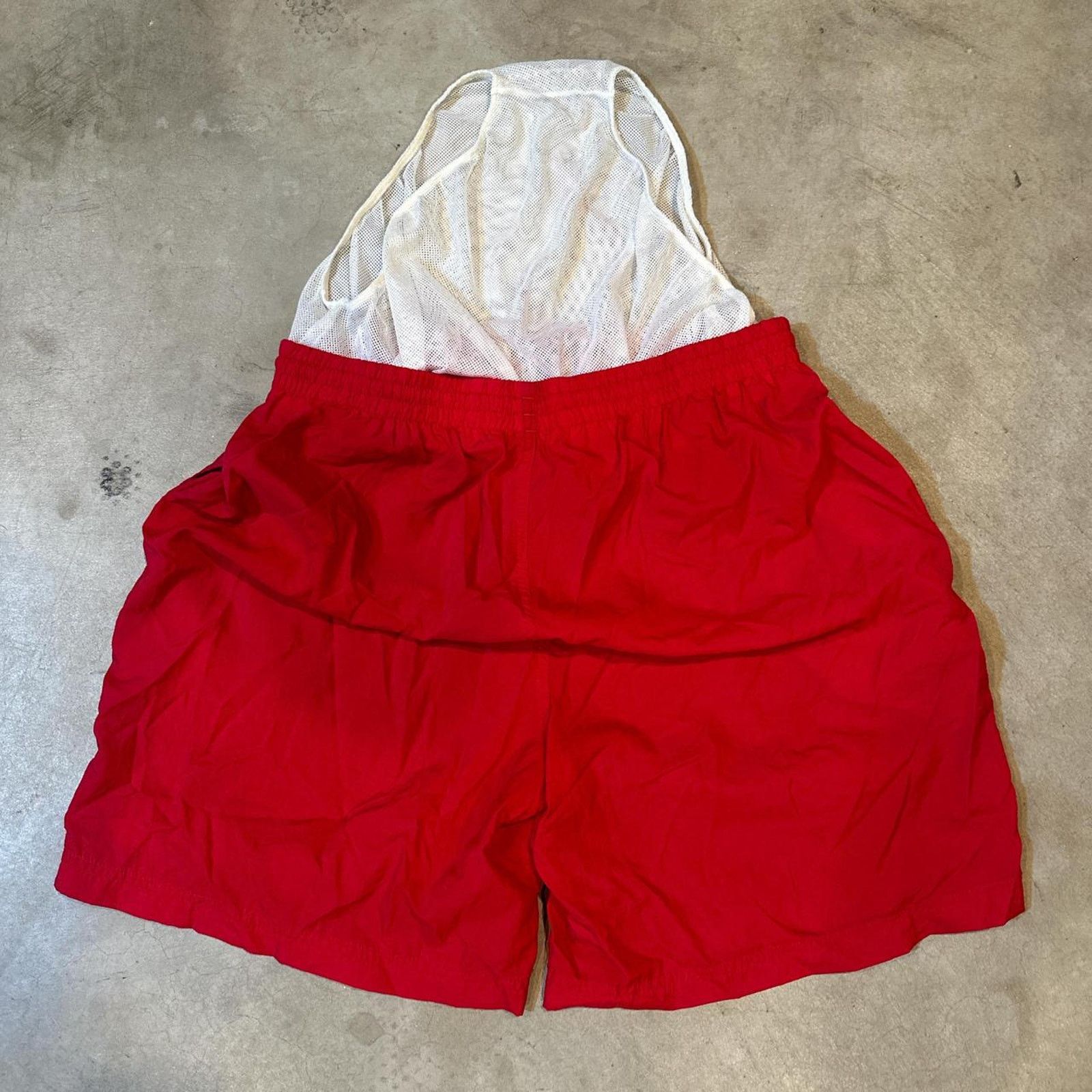 Reebok Vintage Y2K Red Reebok Nylon Shorts Size M Size US 30 / EU 46 - 3 Thumbnail