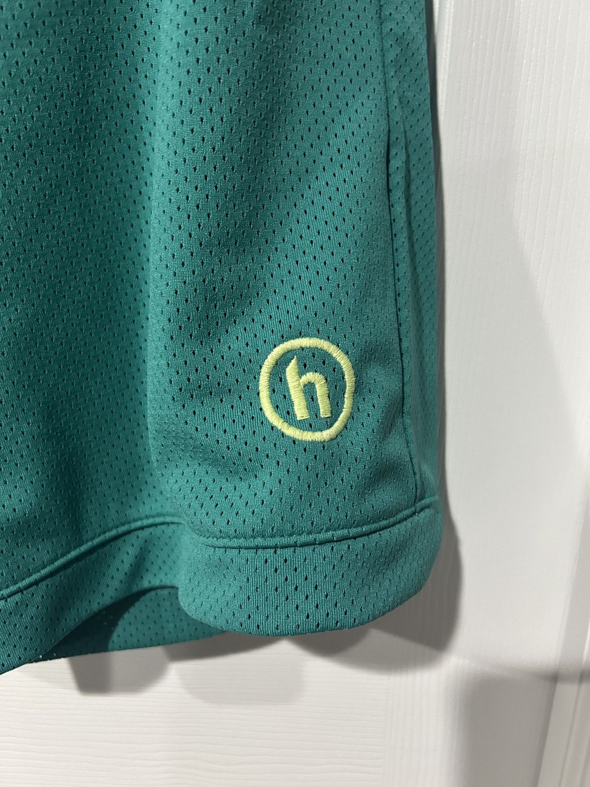 HIDDEN Hidden NY Mesh Basketball Shorts Green Teal Eric Emanuel Size US 34 / EU 50 - 3 Thumbnail