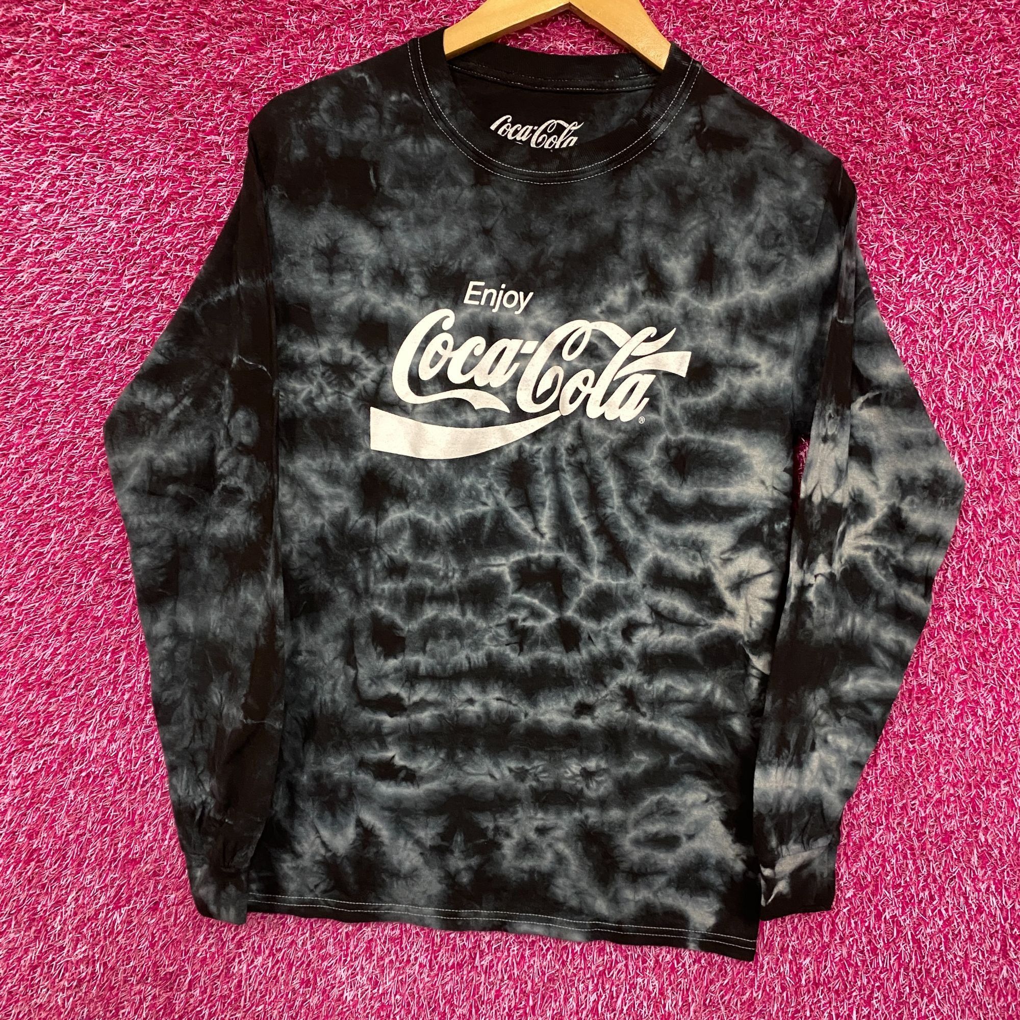 Coca Cola Enjoy Coca-Cola Promo Long Sleeve Tie Dye T-Shirt Small Size US S / EU 44-46 / 1 - 3 Thumbnail
