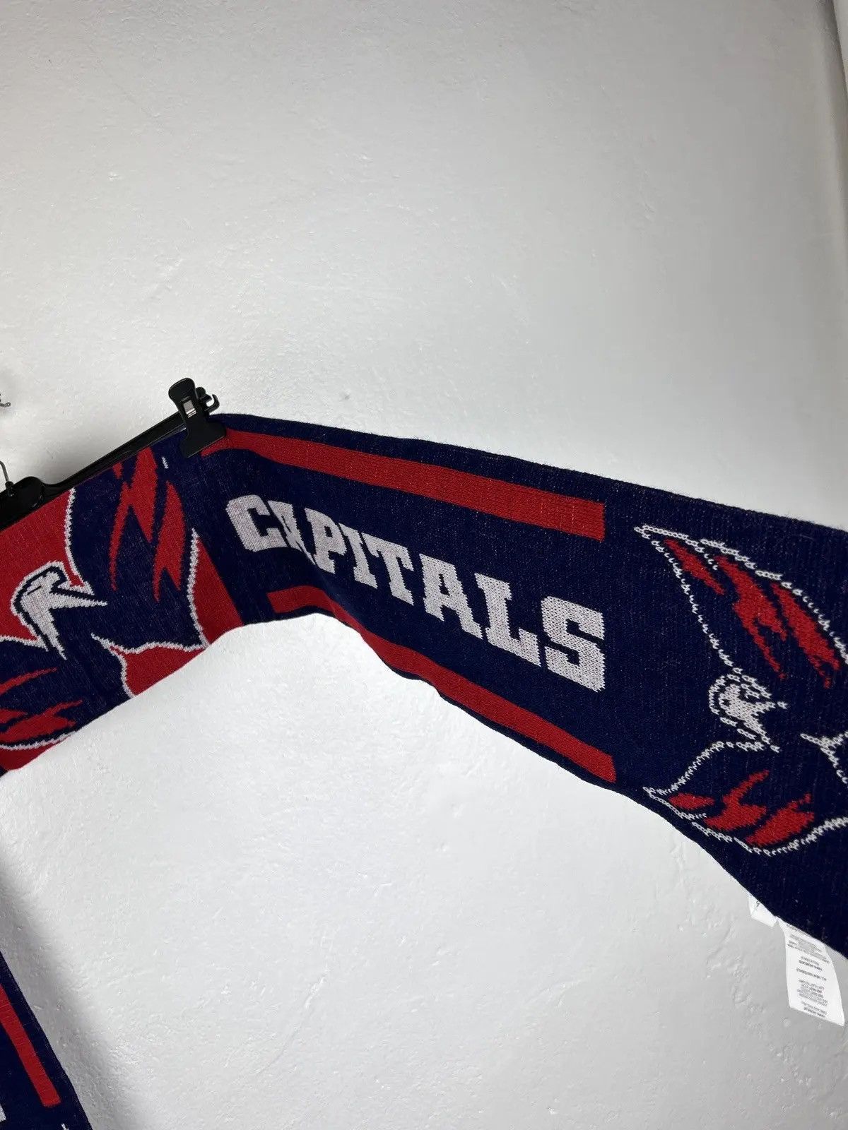 NHL Vintage NHL Washington Capitals Hockey Fanwear Scarf Size ONE SIZE - 4 Thumbnail
