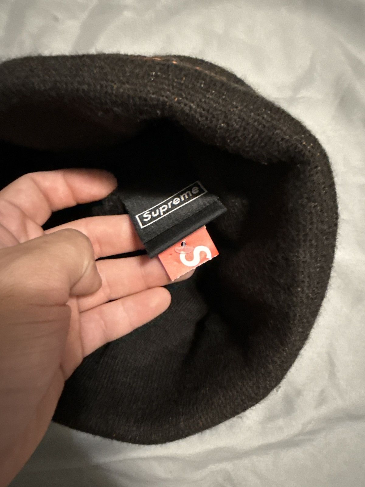 Supreme Supreme x New Era Stars Beanie Black/Orange Japan Tokyo Size ONE SIZE - 5 Thumbnail