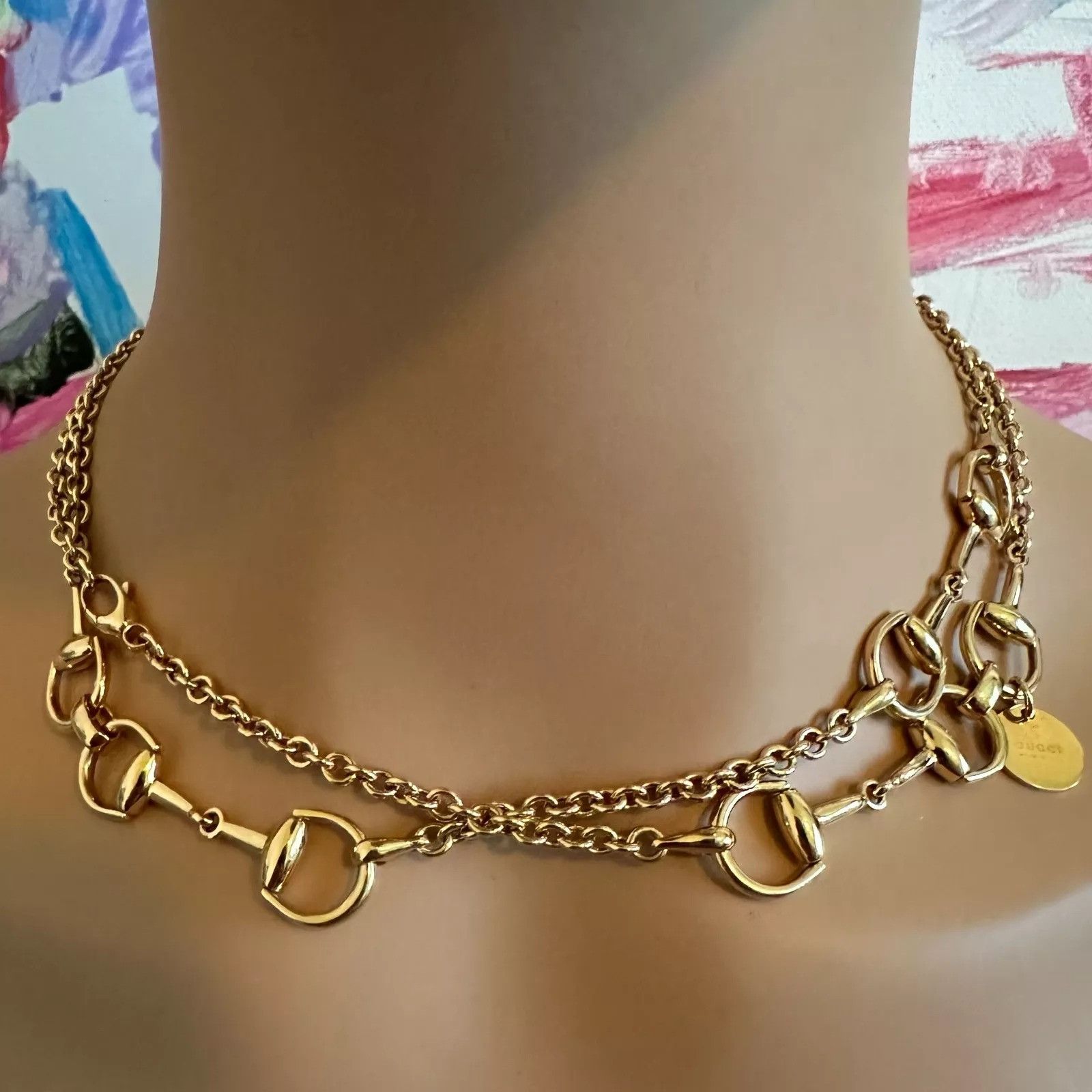 Gucci Gucci 18k Yellow Gold 34.5" Long Chain Sautoir Necklace Size ONE SIZE - 7 Thumbnail