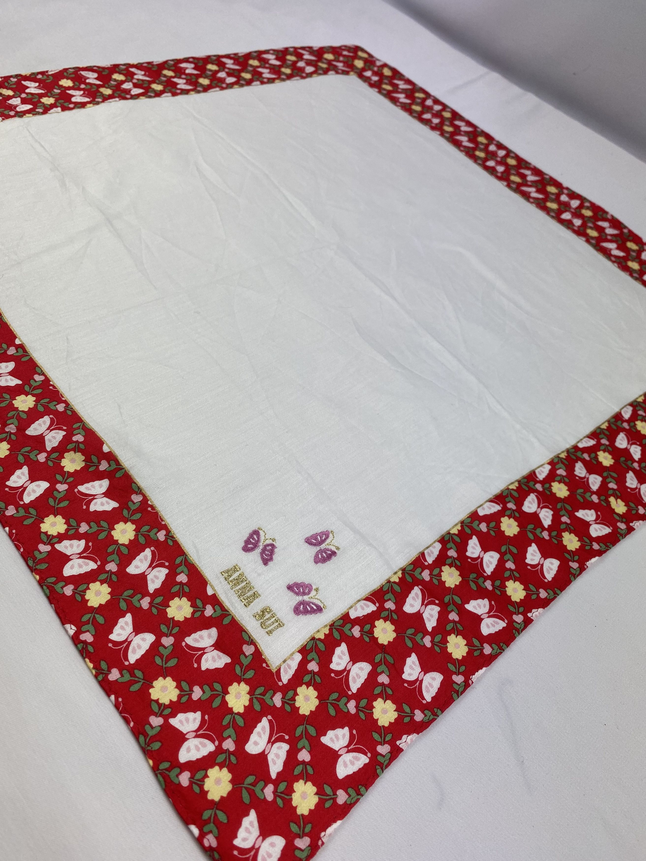 Anna Sui × Vintage Anna Sui Handkerchief / Bandana / Neckerchief Size ONE SIZE - 4 Thumbnail