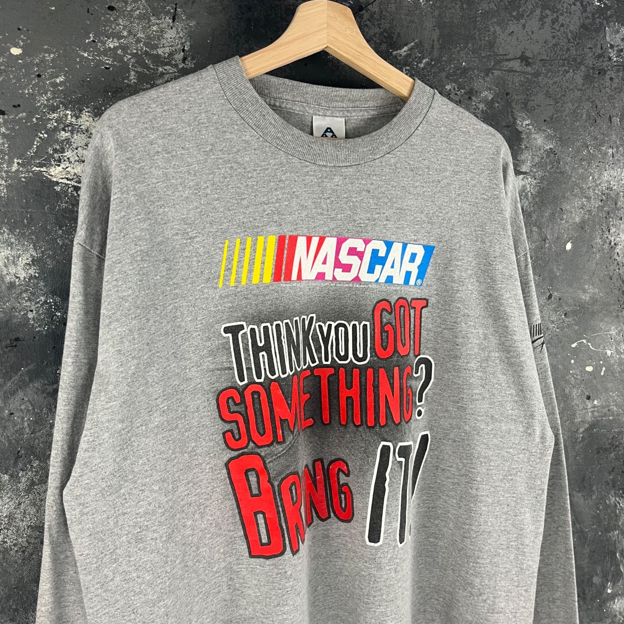 NASCAR × Vintage Vintage Y2K NASCAR script shirt Size US XL / EU 56 / 4 - 2 Thumbnail