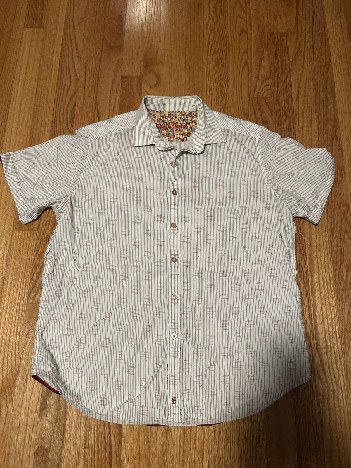 Robert Graham Robert Graham Short Sleeve Collared Shirt Size US L / EU 52-54 / 3 - 1 Thumbnail