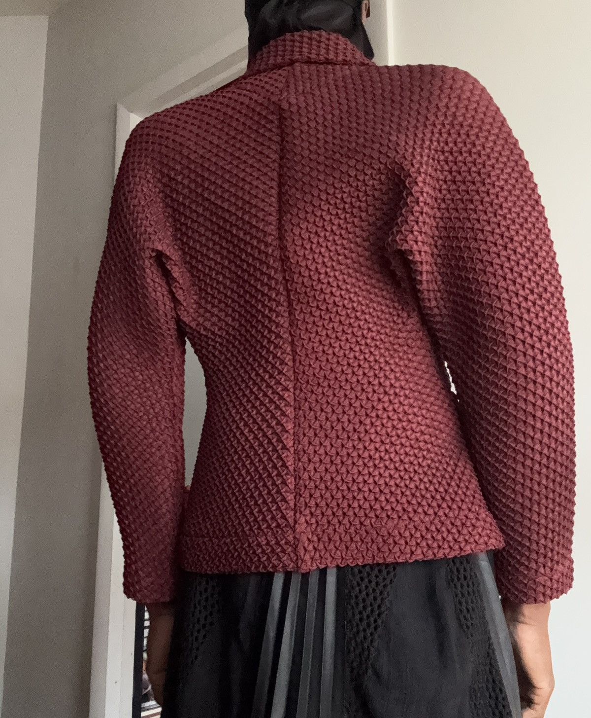 Issey Miyake × Pleats Please Issey Miyake Issey Miyake Diamond pleated Blazer Size US M / EU 48-50 / 2 - 15 Thumbnail