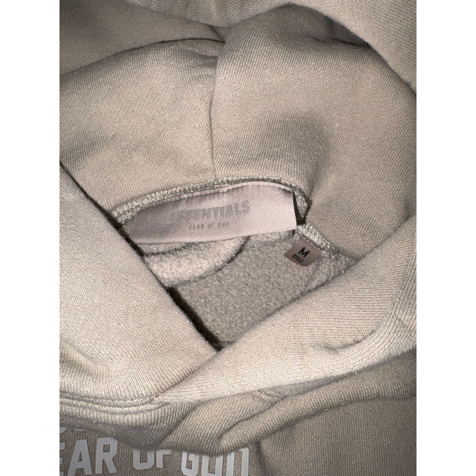 Essentials Essentials Fear of God hoodie beige pullover medium Size US M / EU 48-50 / 2 - 4 Thumbnail