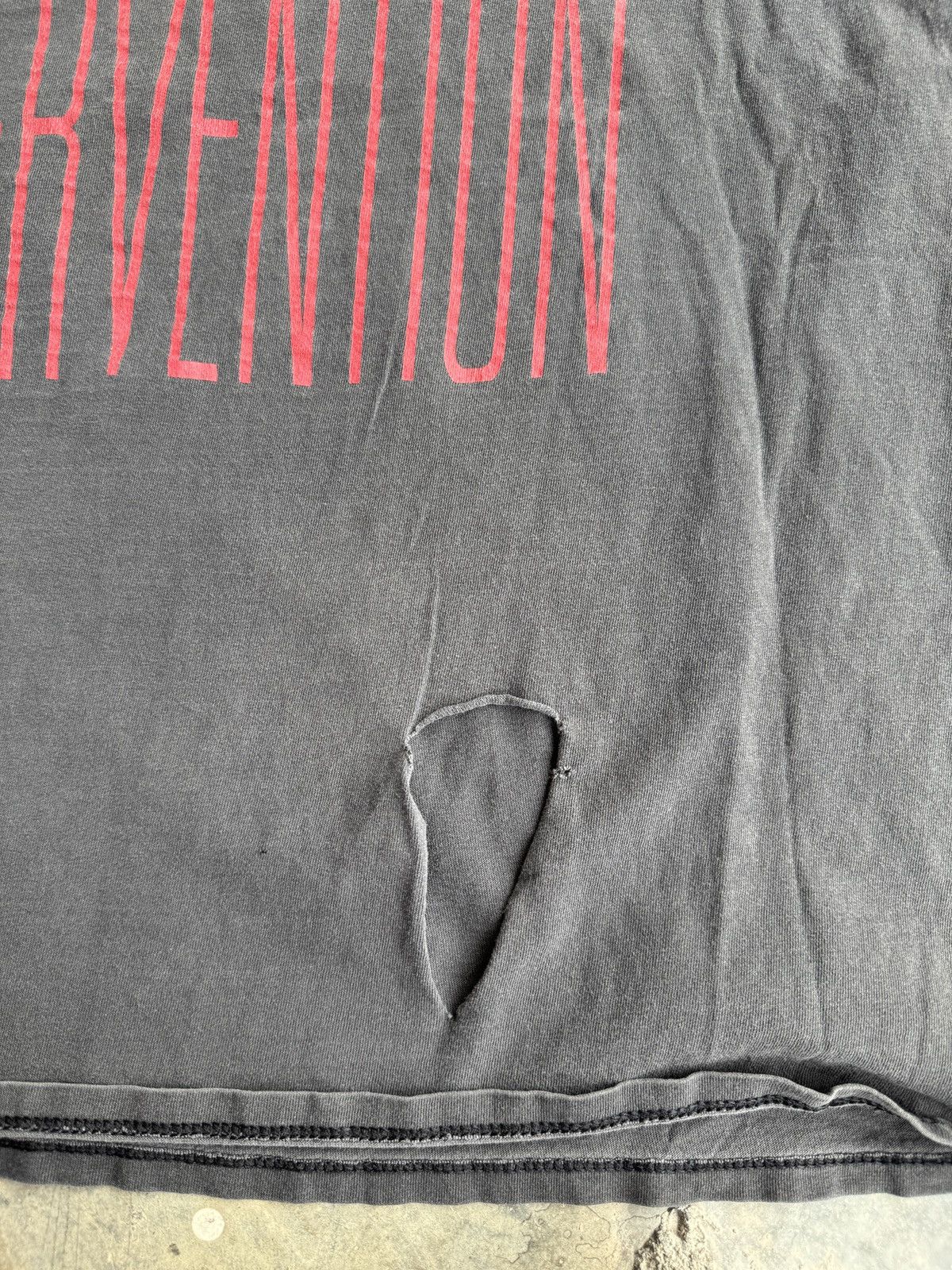 Band Tees × Vintage *RARE* 1995 VINTAGE TEE SLAYER DIVINE INTERVENTION FADED Size US L / EU 52-54 / 3 - 9 Thumbnail
