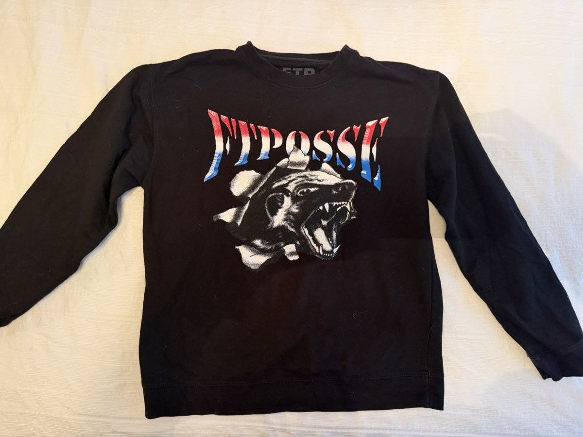 Fuck The Population FTP FTPOSSEE Black Crewneck Sweatshirt Size US L / EU 52-54 / 3 - 1 Thumbnail