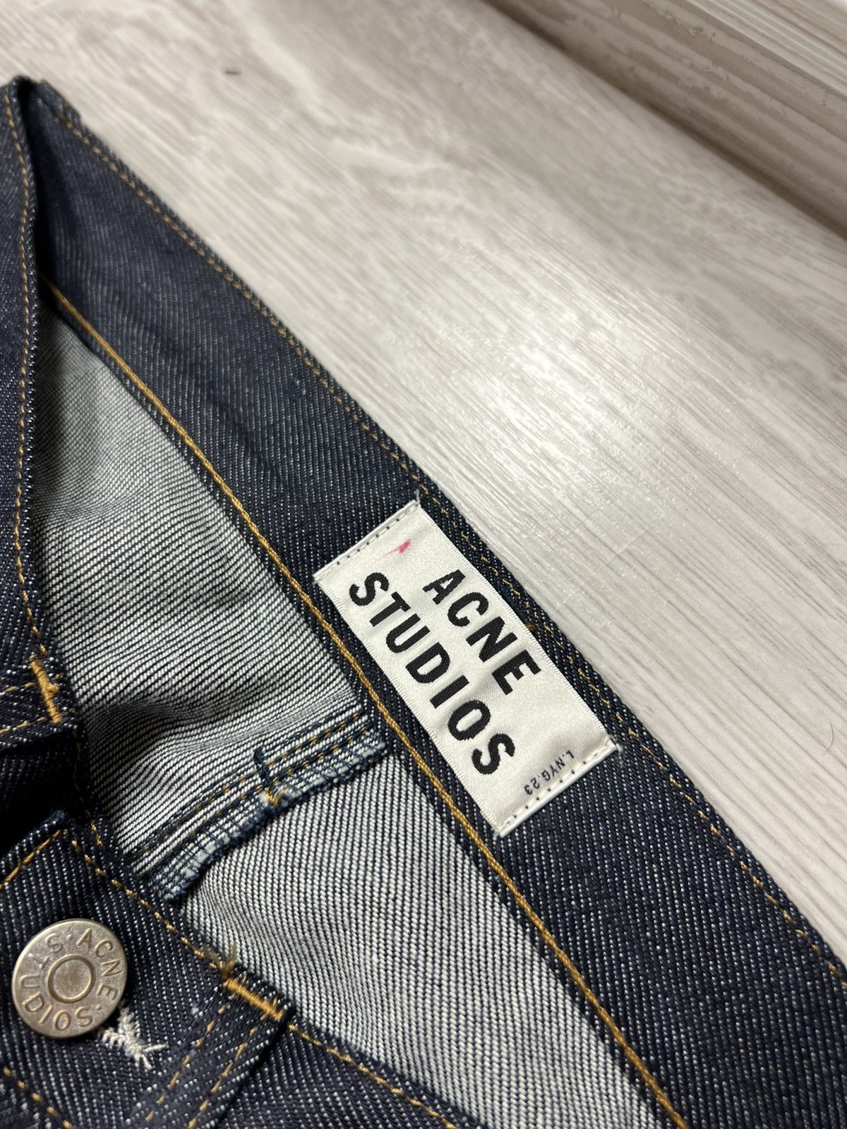 Acne Studios Acne Studios Max Raw Jeans Men’s Denim Pants Size US 28 / EU 44 - 12 Thumbnail