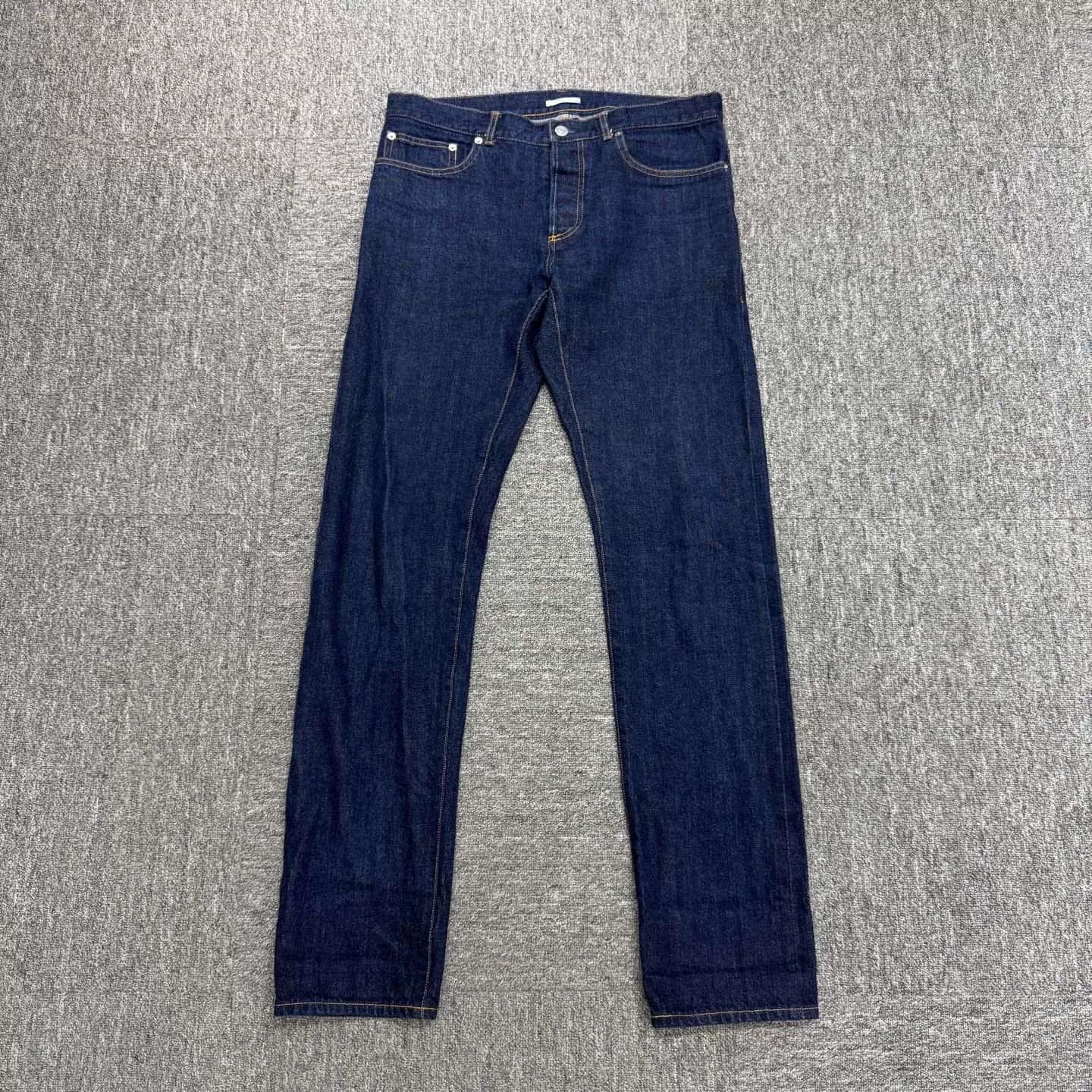 Dior Dior Dark Blue Denim Pants Size 31 Size US 31 - 1 Thumbnail