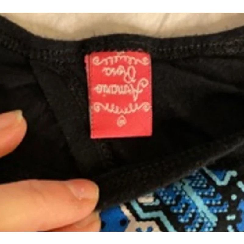 Other Y2K Sugar Skull Graphic Tank Top Black Blue Minnie Love S Size S / US 4 / IT 40 - 5 Thumbnail