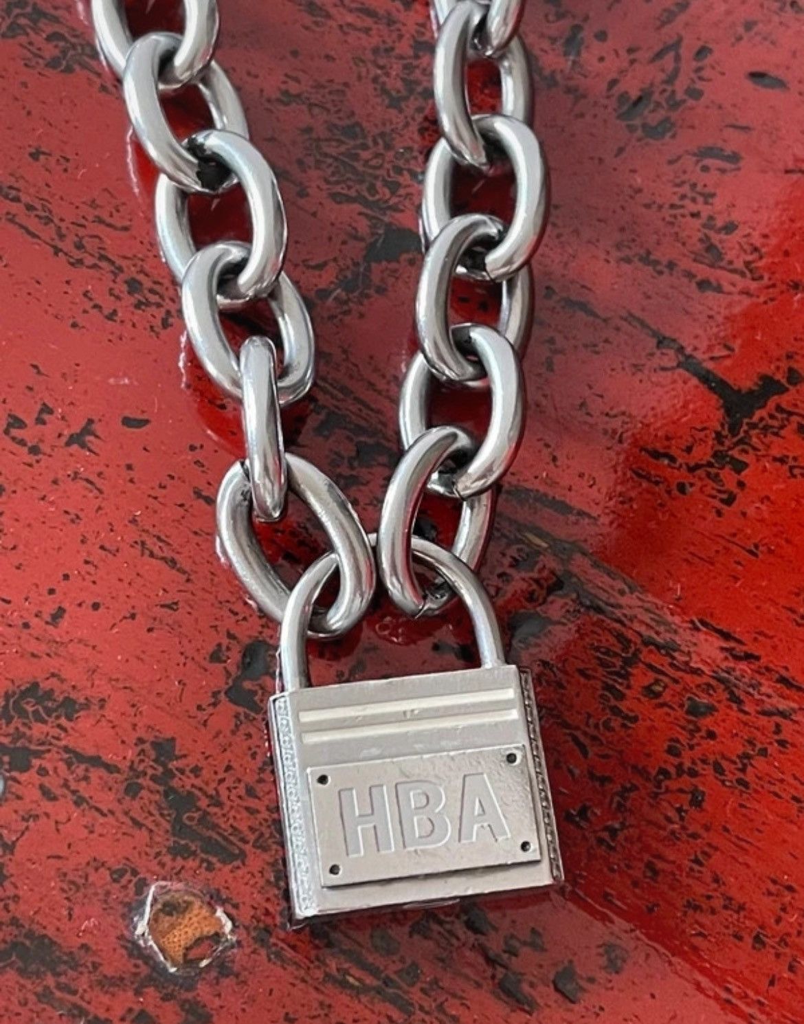 HBA iced out Padlock Chain 2015