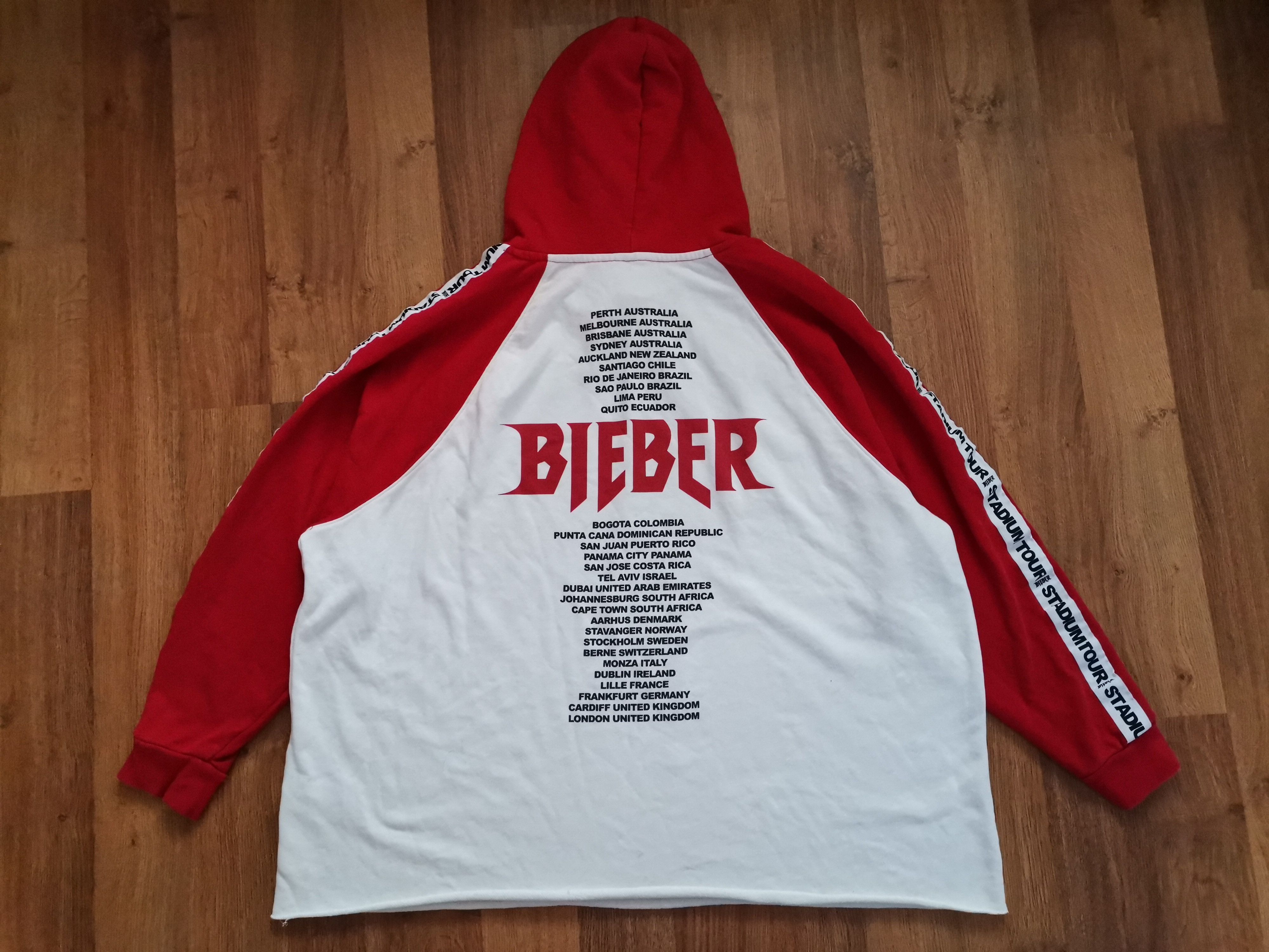 Justin Bieber H&M x Justin Bieber 2018 Stadium Tour Oversized Hoodie Size US XL / EU 56 / 4 - 4 Thumbnail