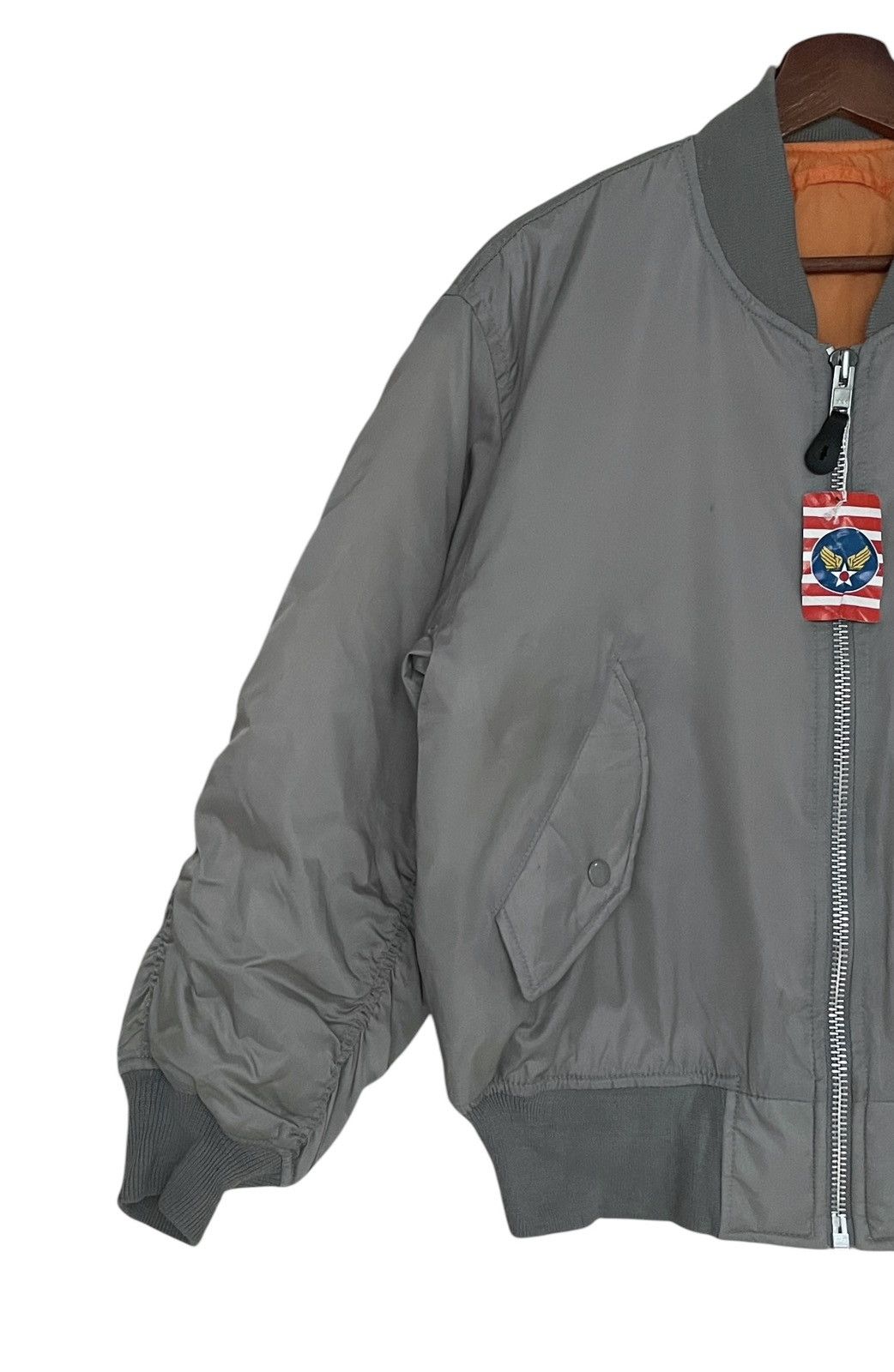 Vintage Vintage Military USAF MA-1 Fly Jacket 1990s Size US M / EU 48-50 / 2 - 3 Thumbnail