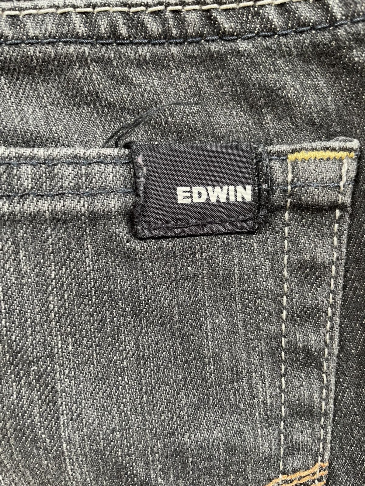 Edwin Vintage Edwin XV Edge Mudwash Dark Colour Denim Jeans Size US 29 - 17 Thumbnail